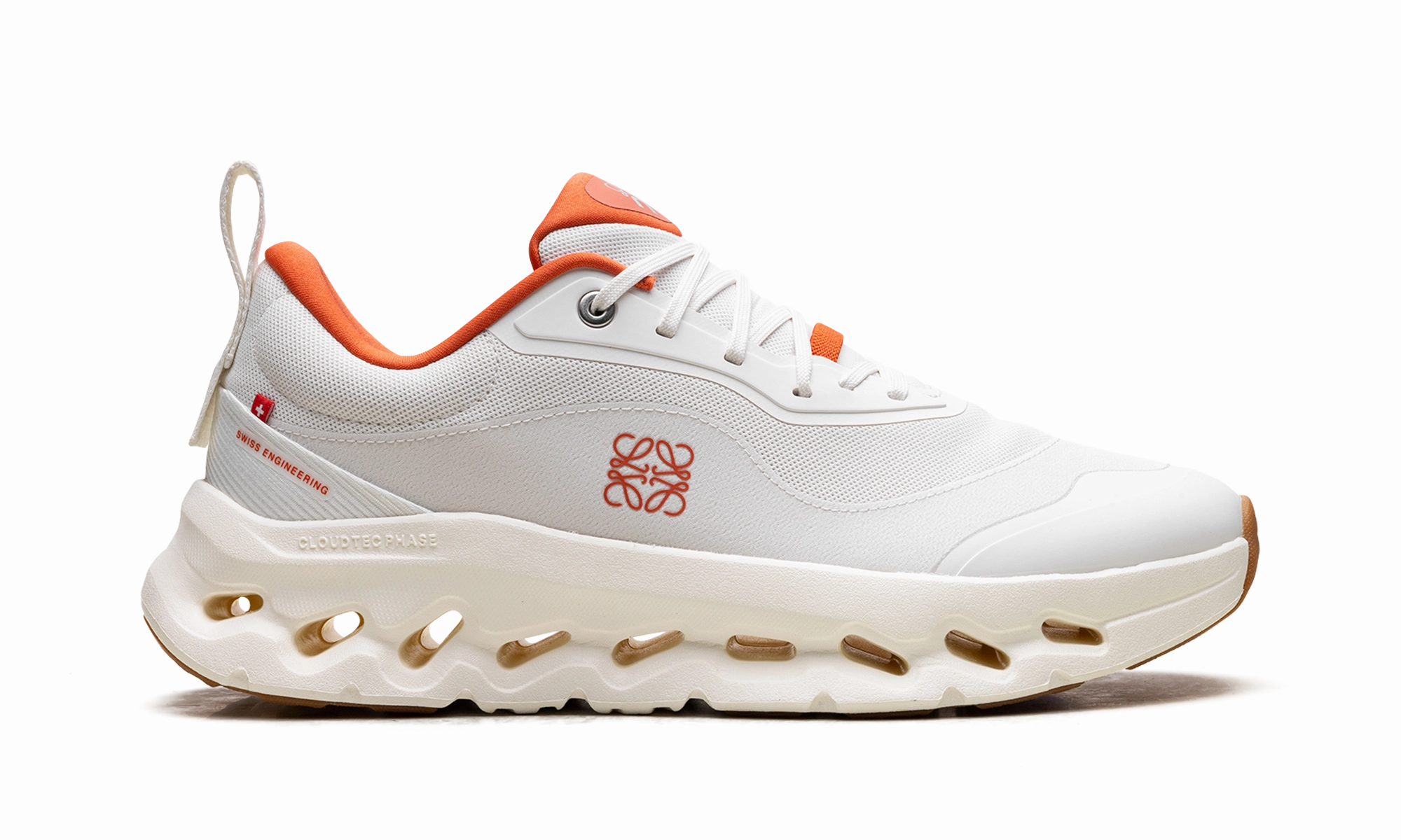 Cloudtilt 2 WMNS "LOEWE White Orange" ice hockey shoes hydration pack