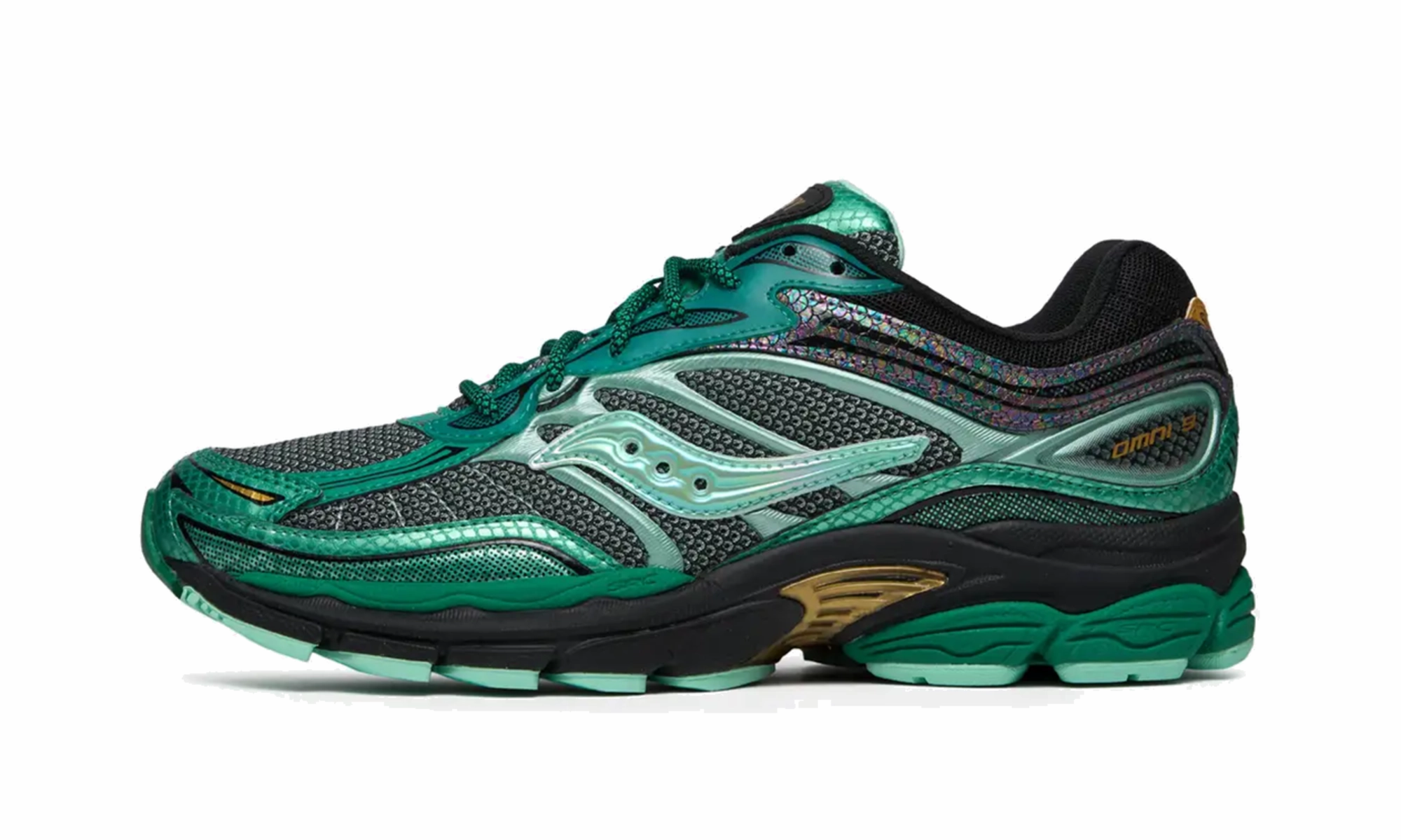 Progrid Omni 9 "Green Glowaconstrictor" indoor - outdoor shoes flat - footed