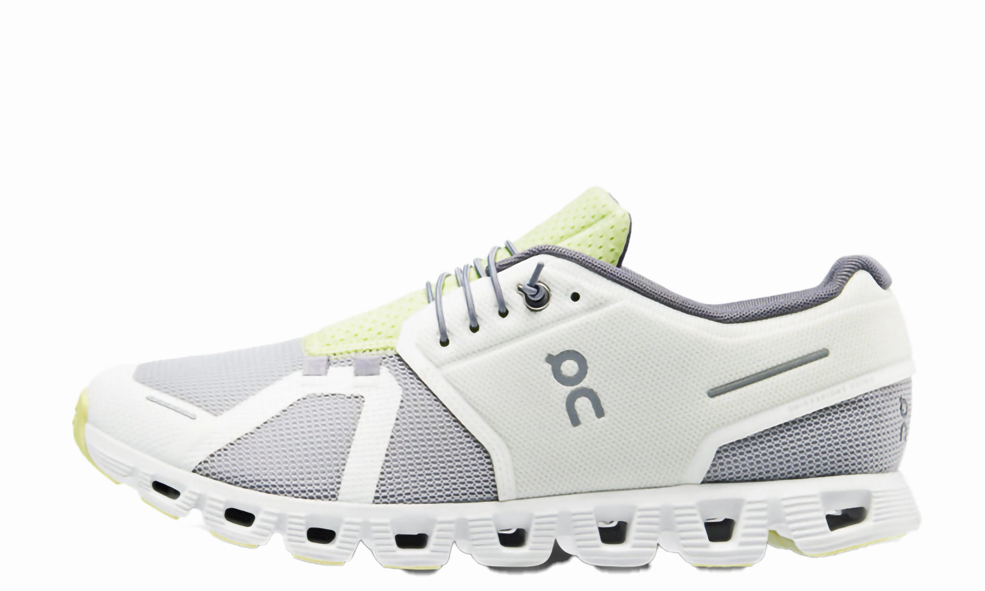Cloud 5 Push "Undyed White Glacier" running for coordination amateur running footwear