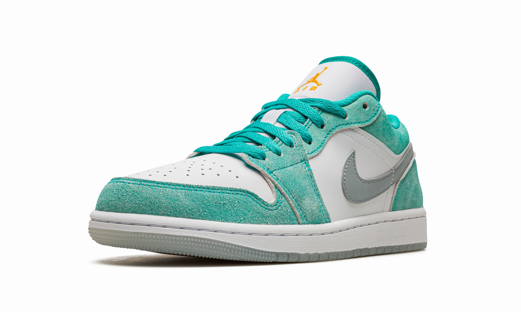 Air Jordan 1 Low SE "New Emerald" Comfortable Ride Fresh Walks