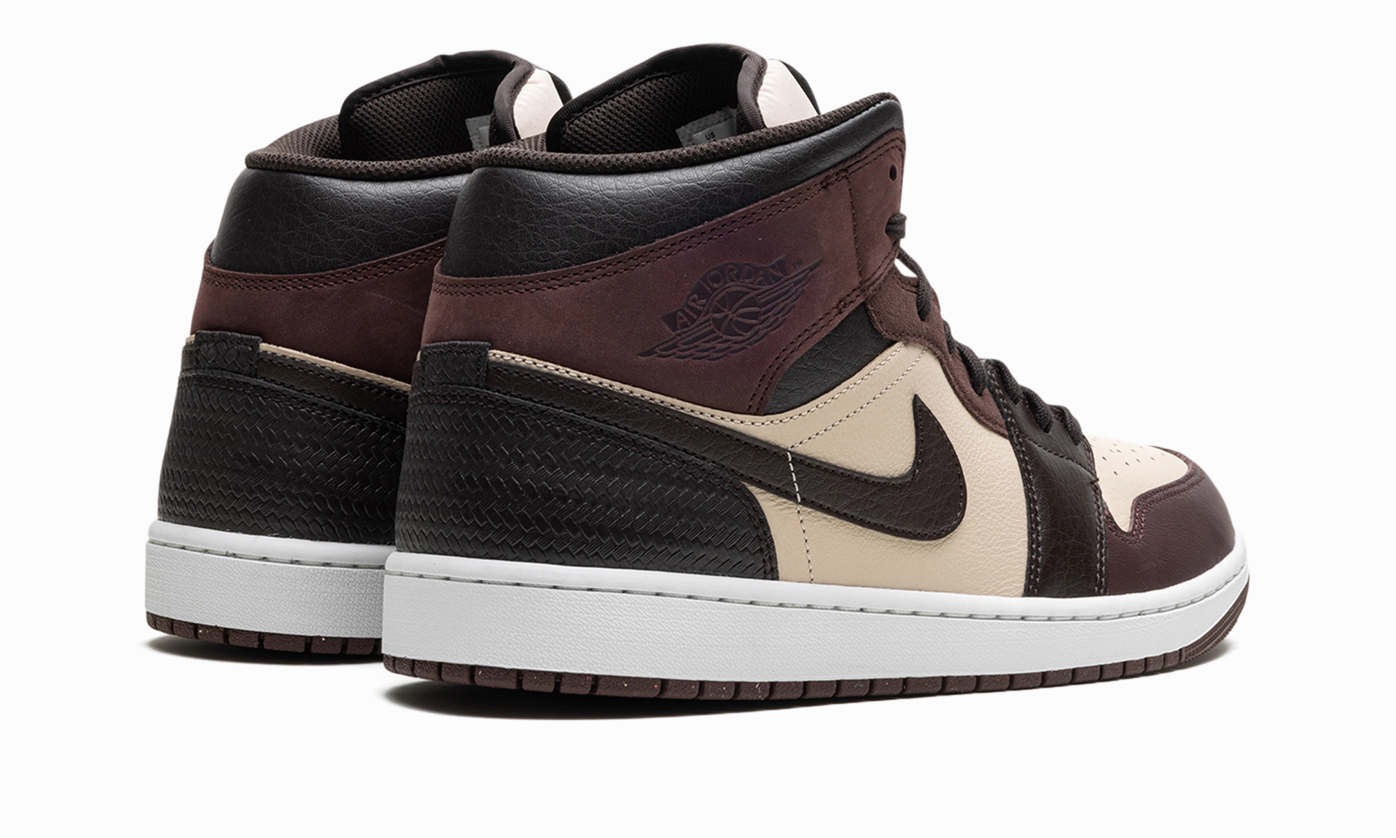 Air Jordan 1 Mid Se "Velvet Brown" Sturdy flexibility