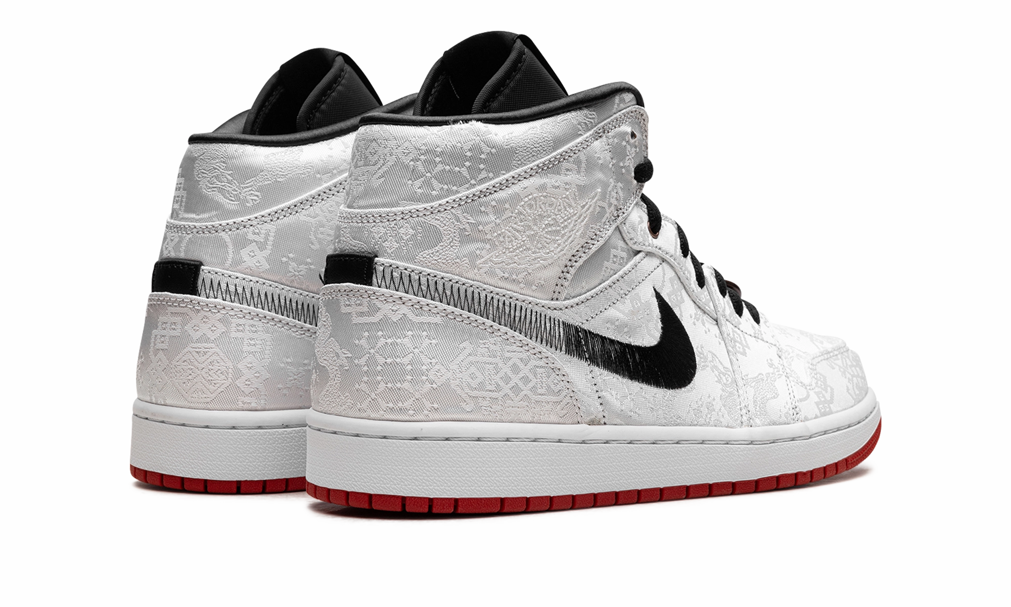 Premium Durability Energy Walk Air Jordan 1 Mid "Fearless Edison Chen - Clot Silk"