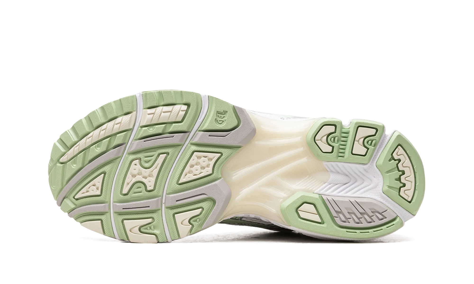 GEL KAYANO 14 WMNS "White Jade" circular outsole running shoes