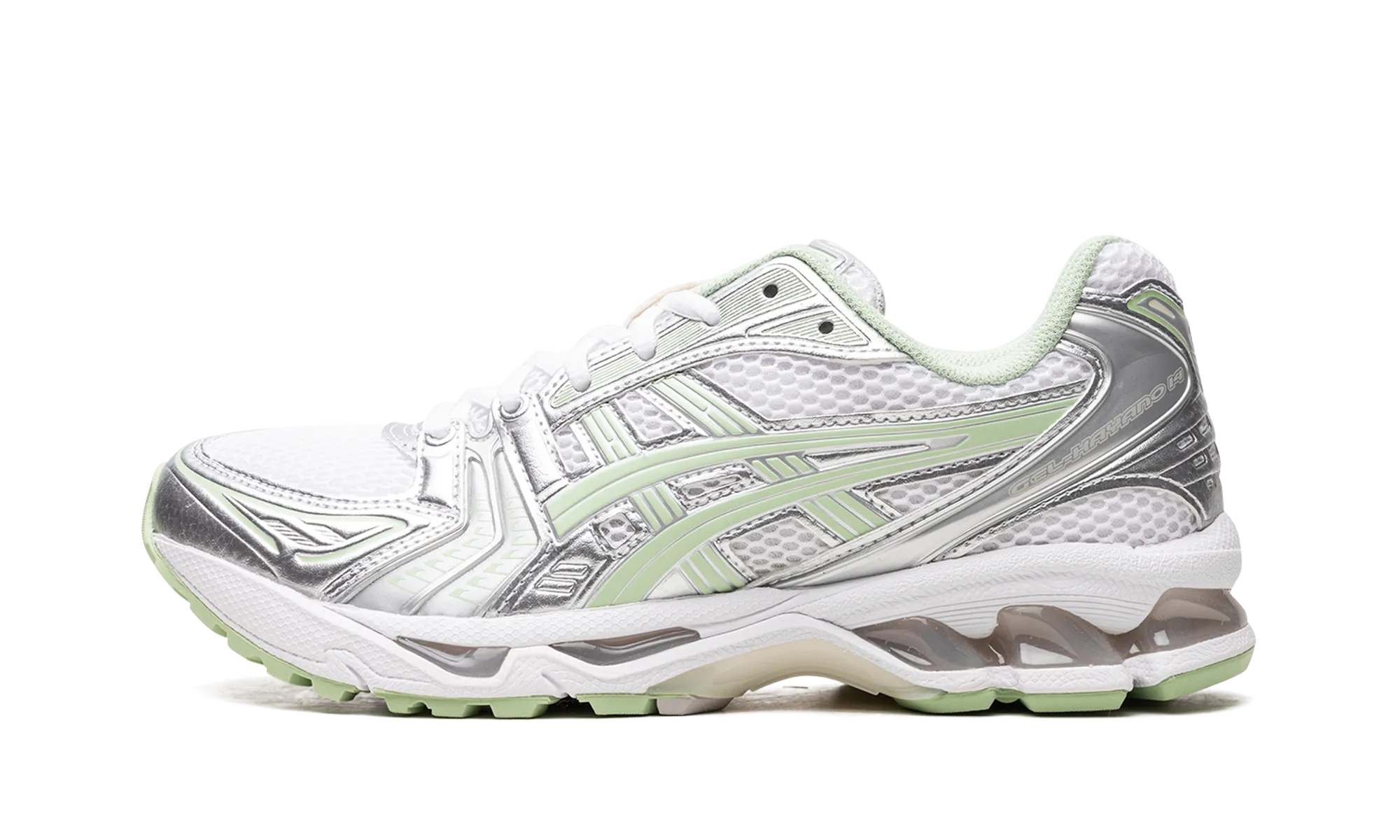 GEL KAYANO 14 WMNS "White Jade" Back Heel