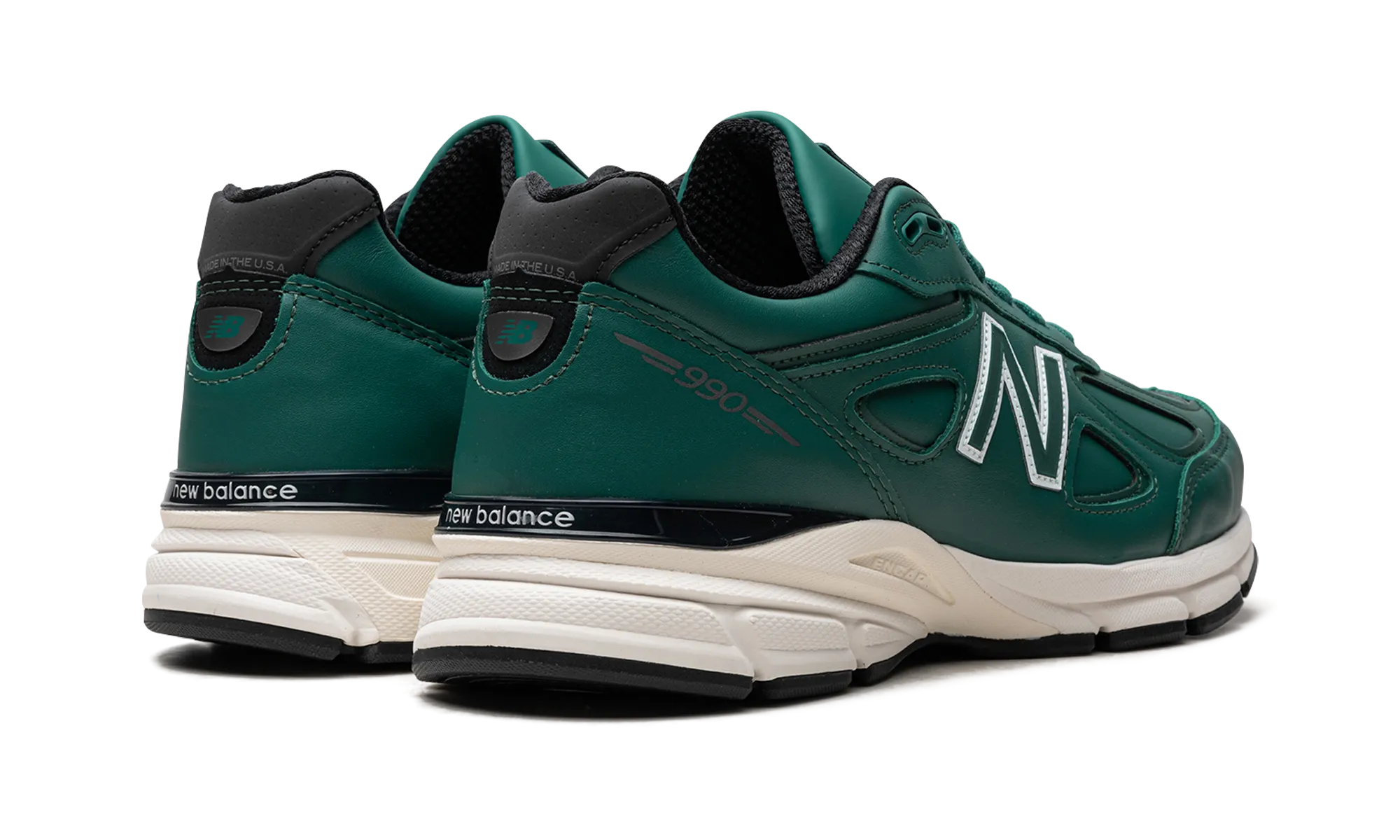running in a track meet shoes 990v4 MADE IN USA "TEAL WHITE"