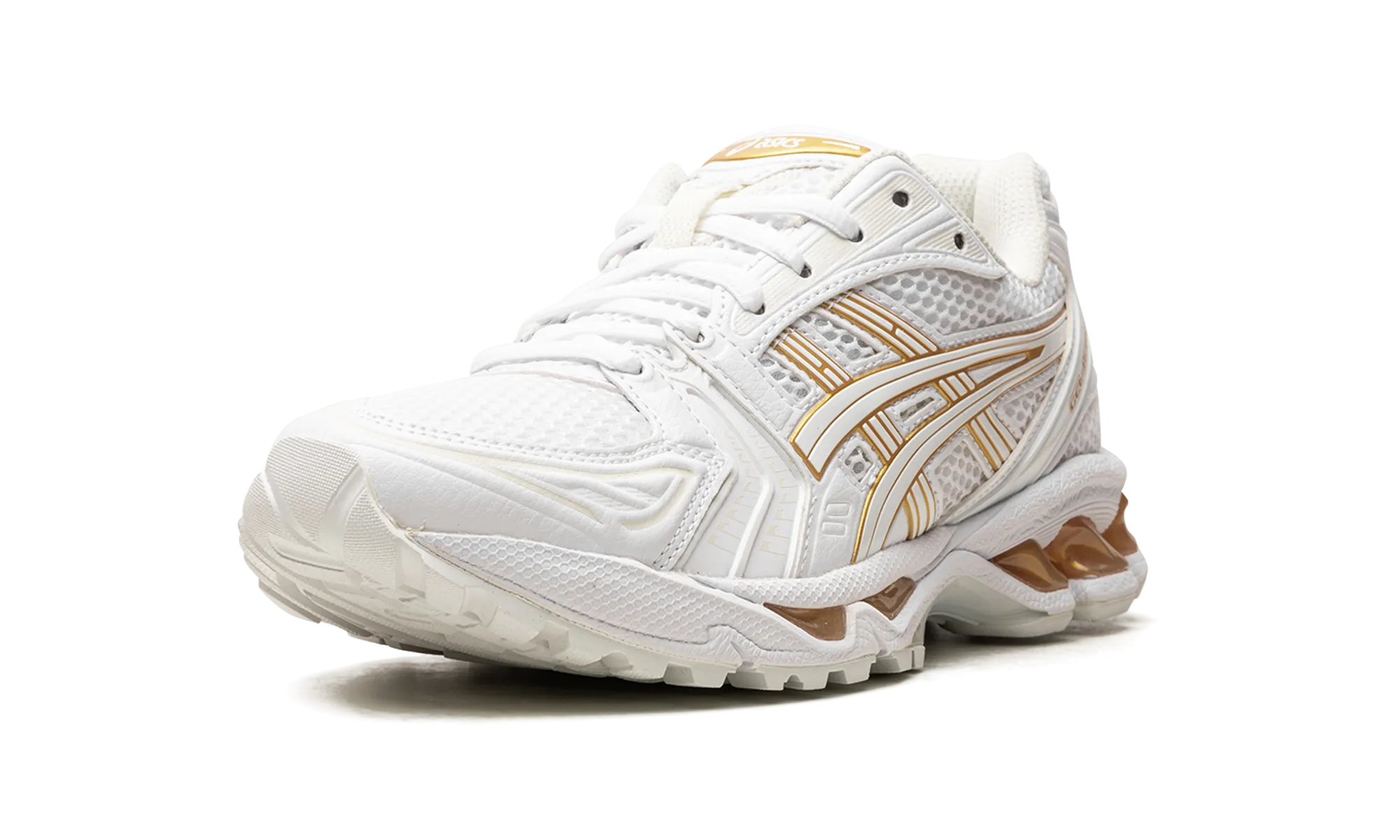 Converse All Star Asics FlyteFoam GEL KAYANO 14 WMNS "White / Gold"