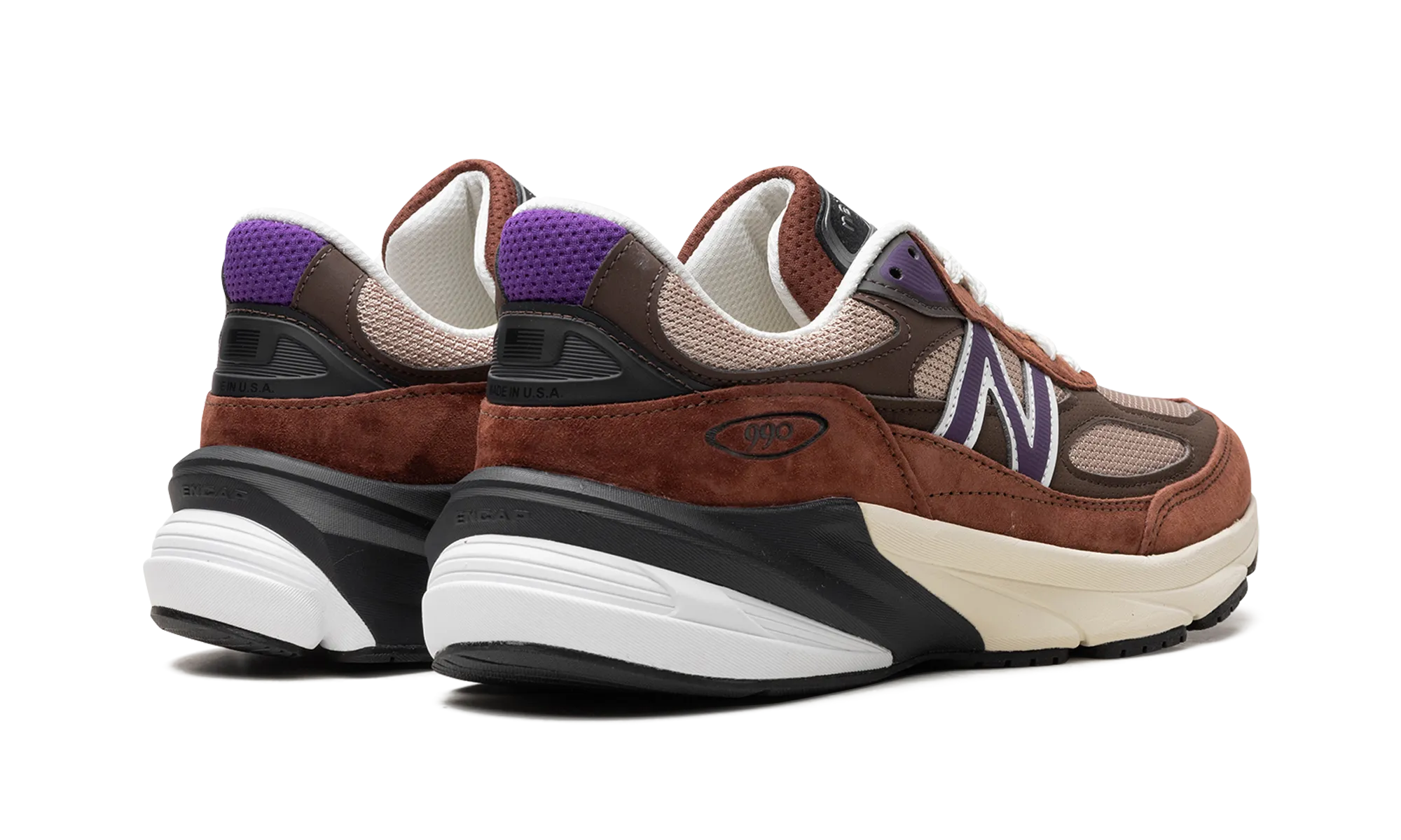 kickboxing shoes 990v6 "Made in USA - Rich Oak / Cosmic Grape"