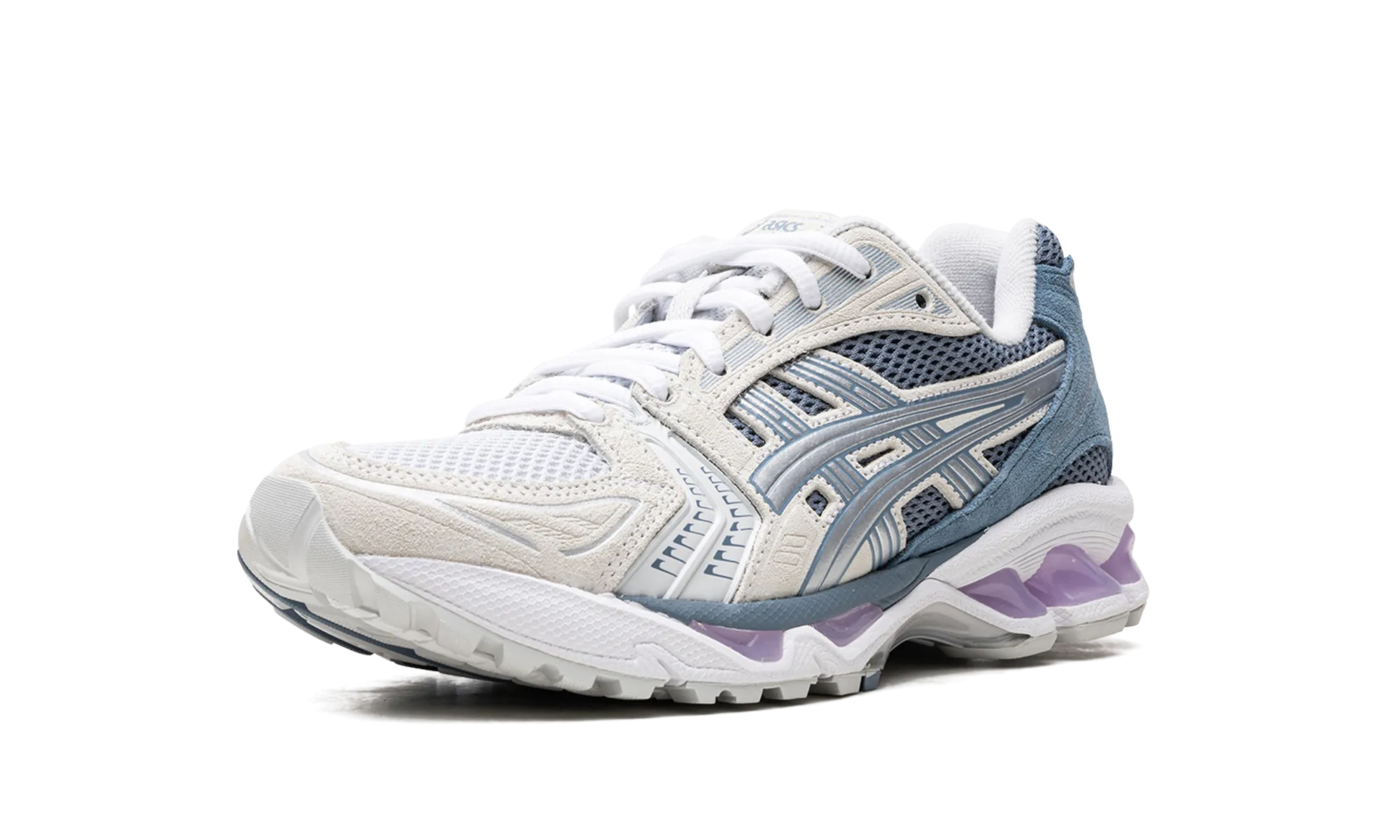 GEL KAYANO 14 WMNS "Glacier Grey" professional running gear individual sports shoes