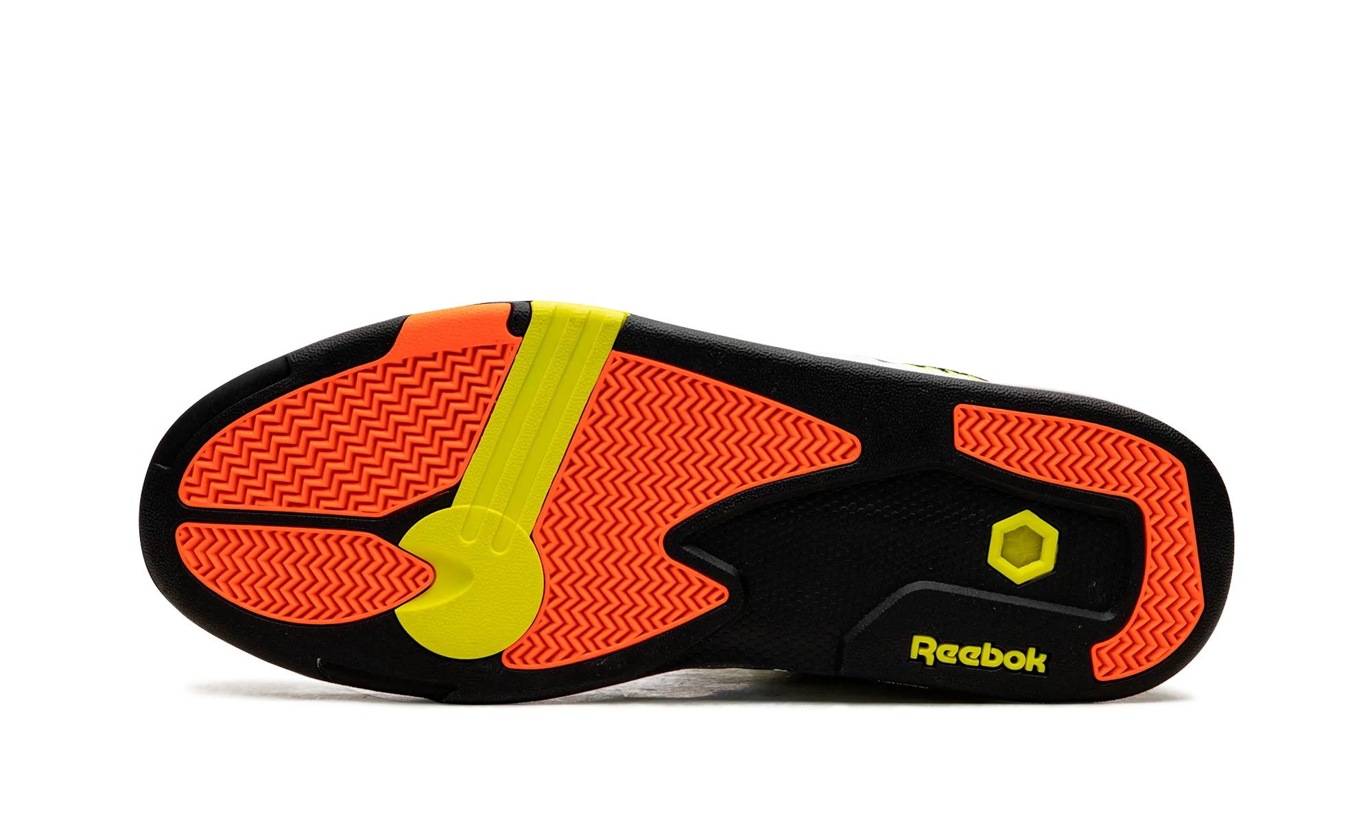 Reebok Pump TZ "Solar Yellow" Indoor Comfort Running - companion