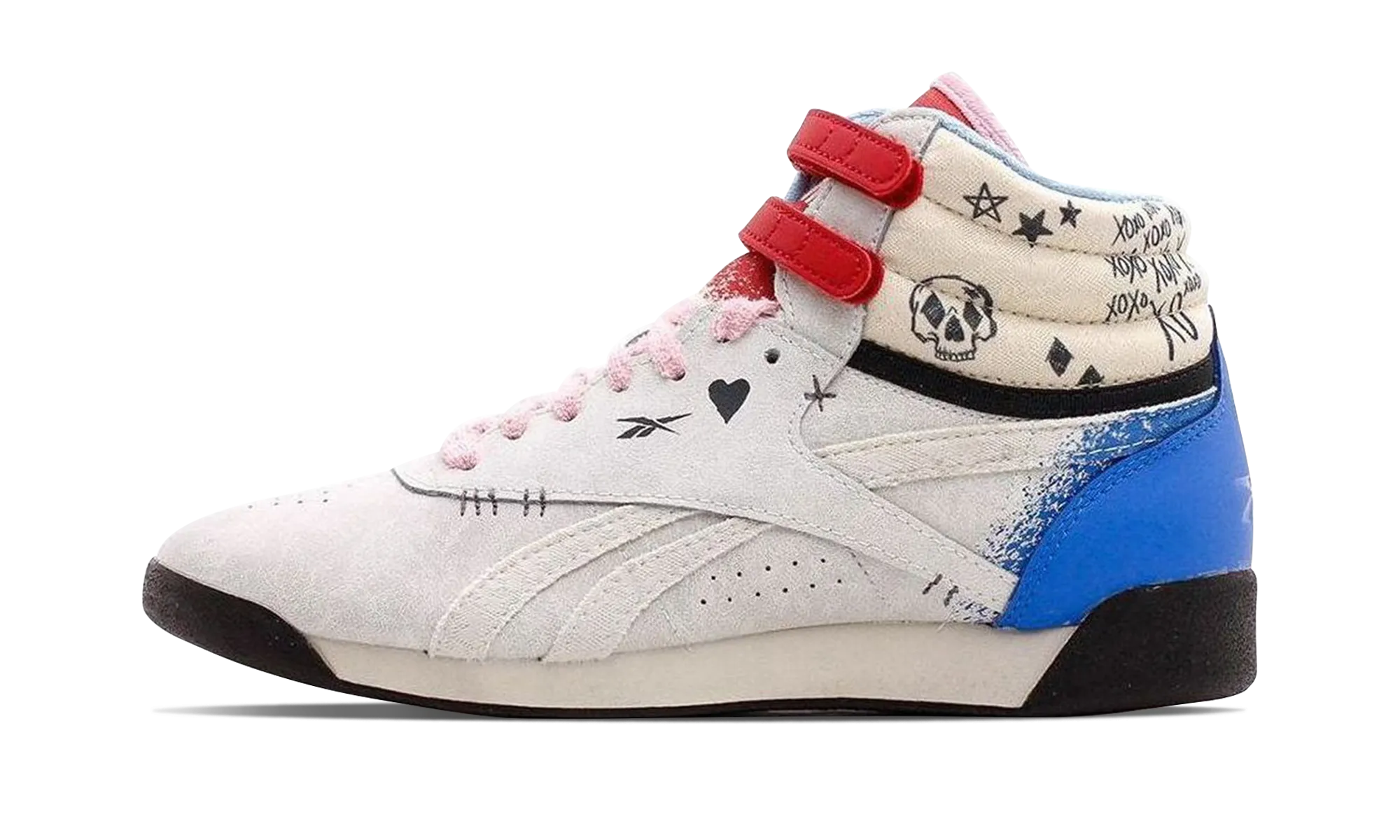 running in banked tracks shoes mid - cut Freestyle High WMNS "DC Comics - Harley Quinn"