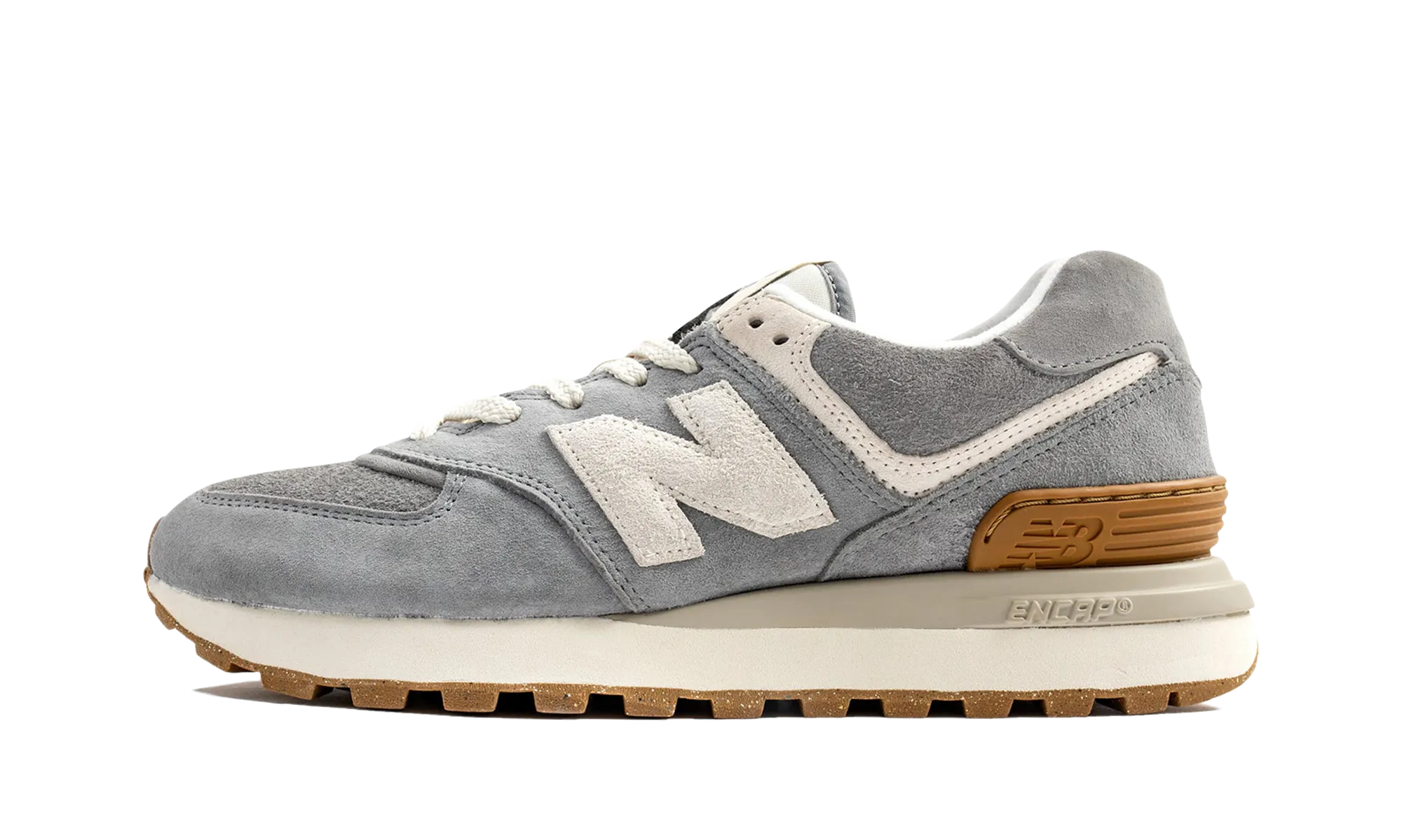 574 Legacy "Stone Island Light Green" Footbed virtual run