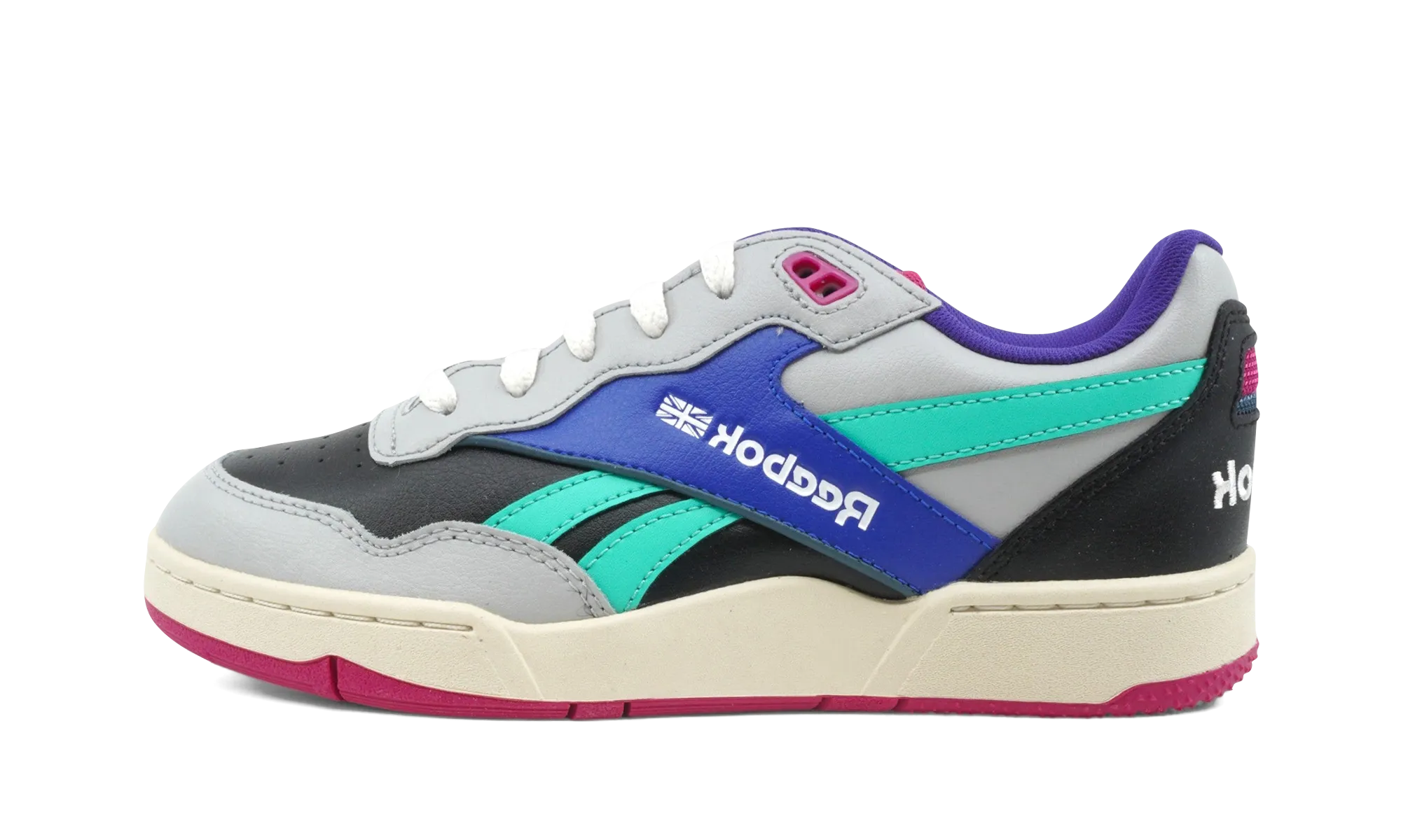 running in a floodplain area shoes PU - midsole BB 4000 II "White/Blue/Red"