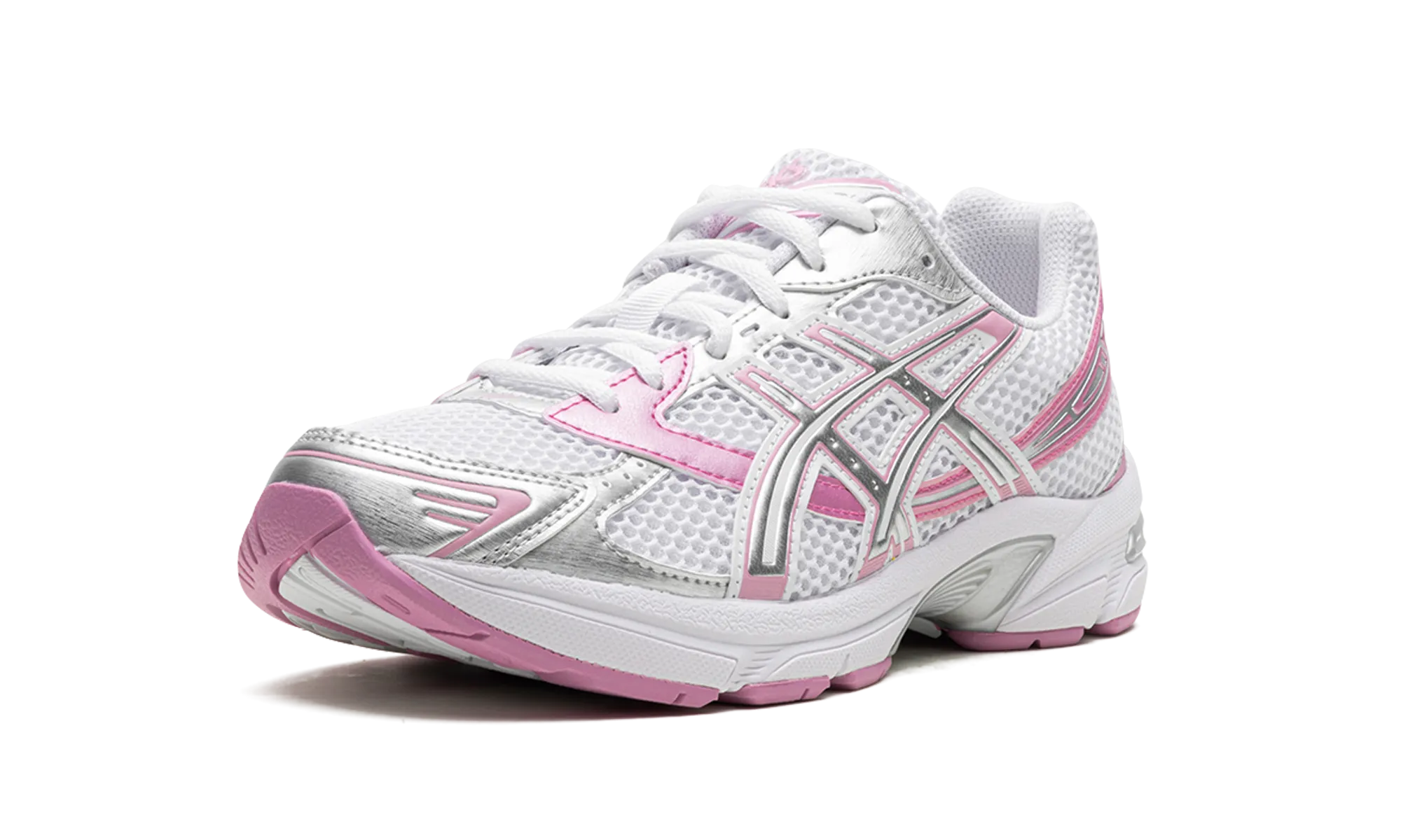 running in a geyser area shoes Gel-1130 WMNS "White Silver Pink"