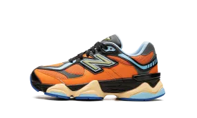 9060 Big Kid "Orange/ Black" durable shoes