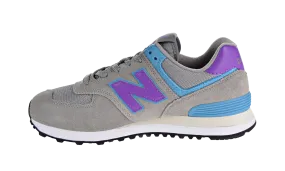 574 "Grey/Purple/Teal" off - road running shoe capability