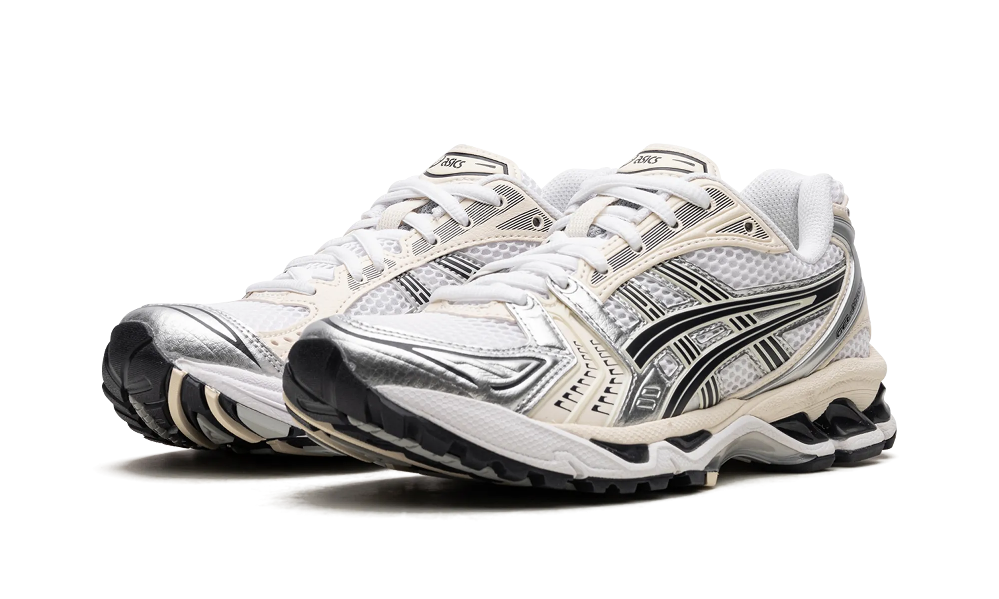 GEL KAYANO 14 WMNS "WHITE MIDNIGHT" non - perforated shoes plain - design shoes