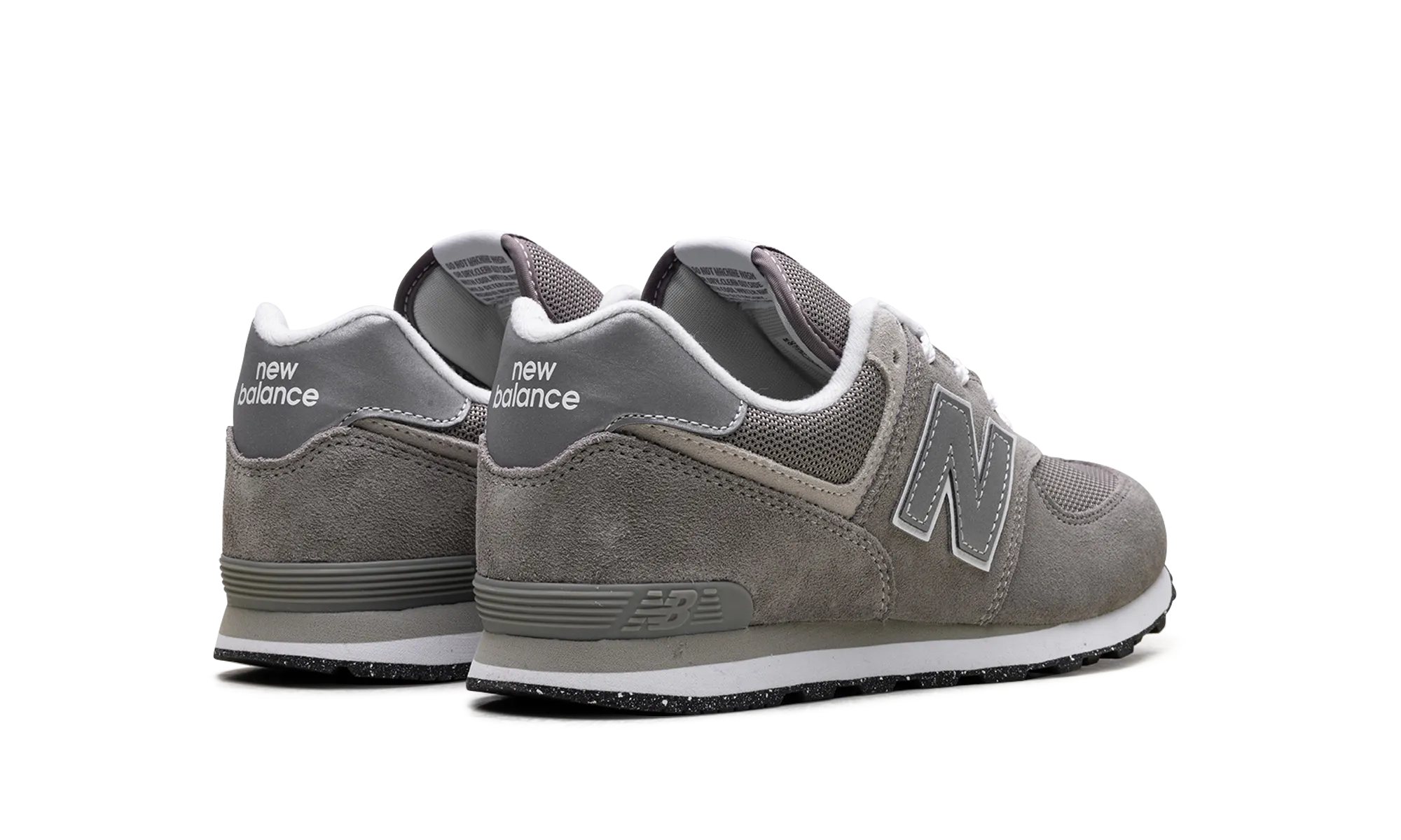 community - run running shoes Running T Shirts 574 GS "Grey White"