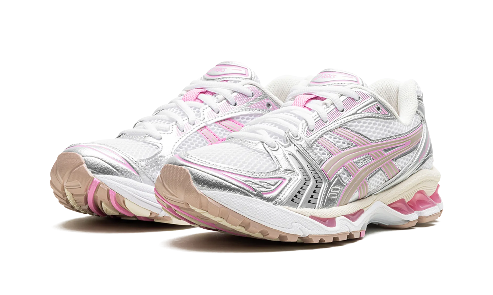Gel Kayano 14 "Unlimited Pack White Fawn" marathon runner shoes