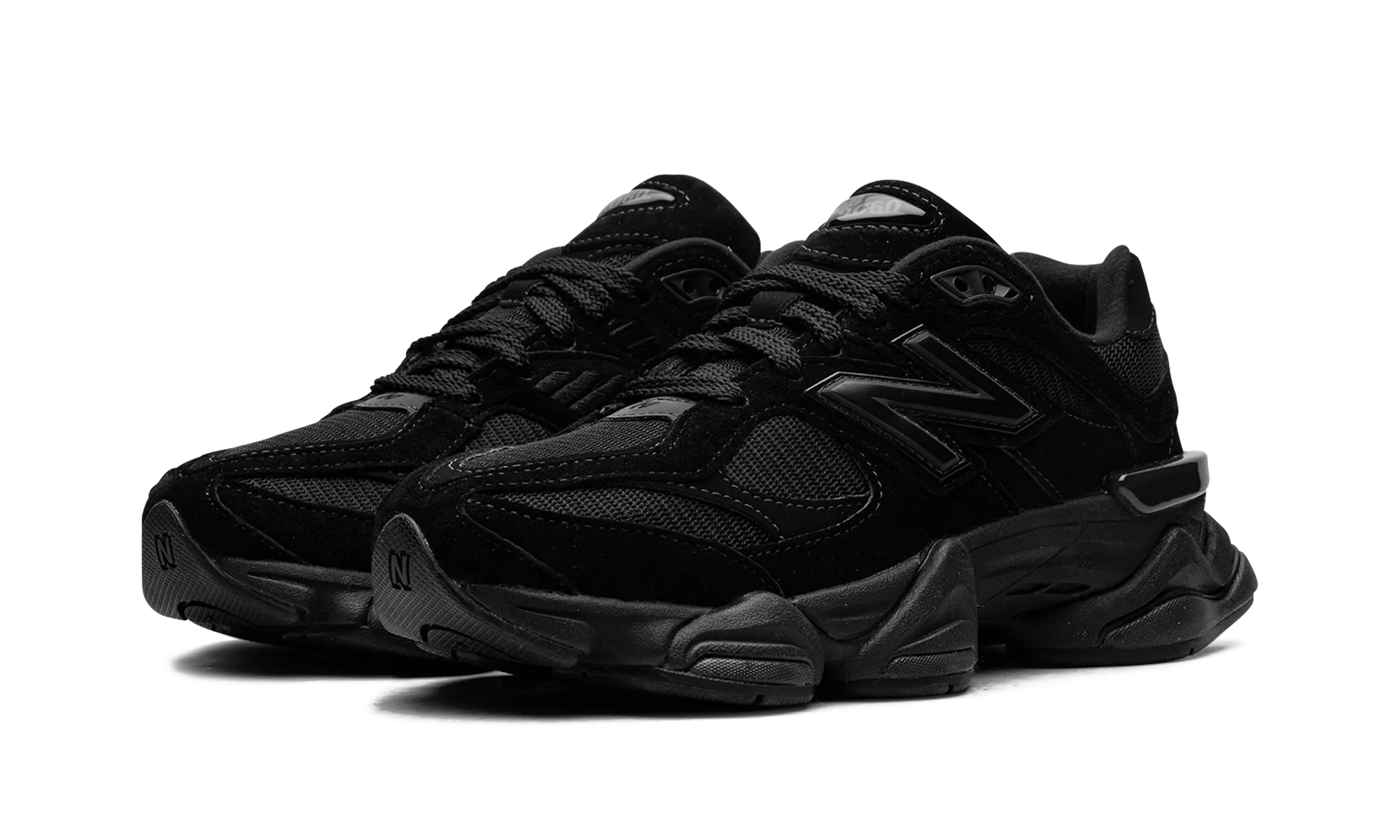 stability shoes toe - roomy shoes 9060 "Triple Black"