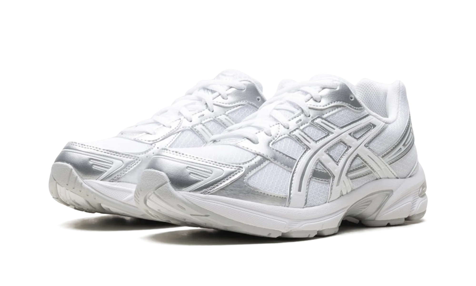 Gel-1130 WMNS "White Silver" wood - grain - design shoes Air Mesh