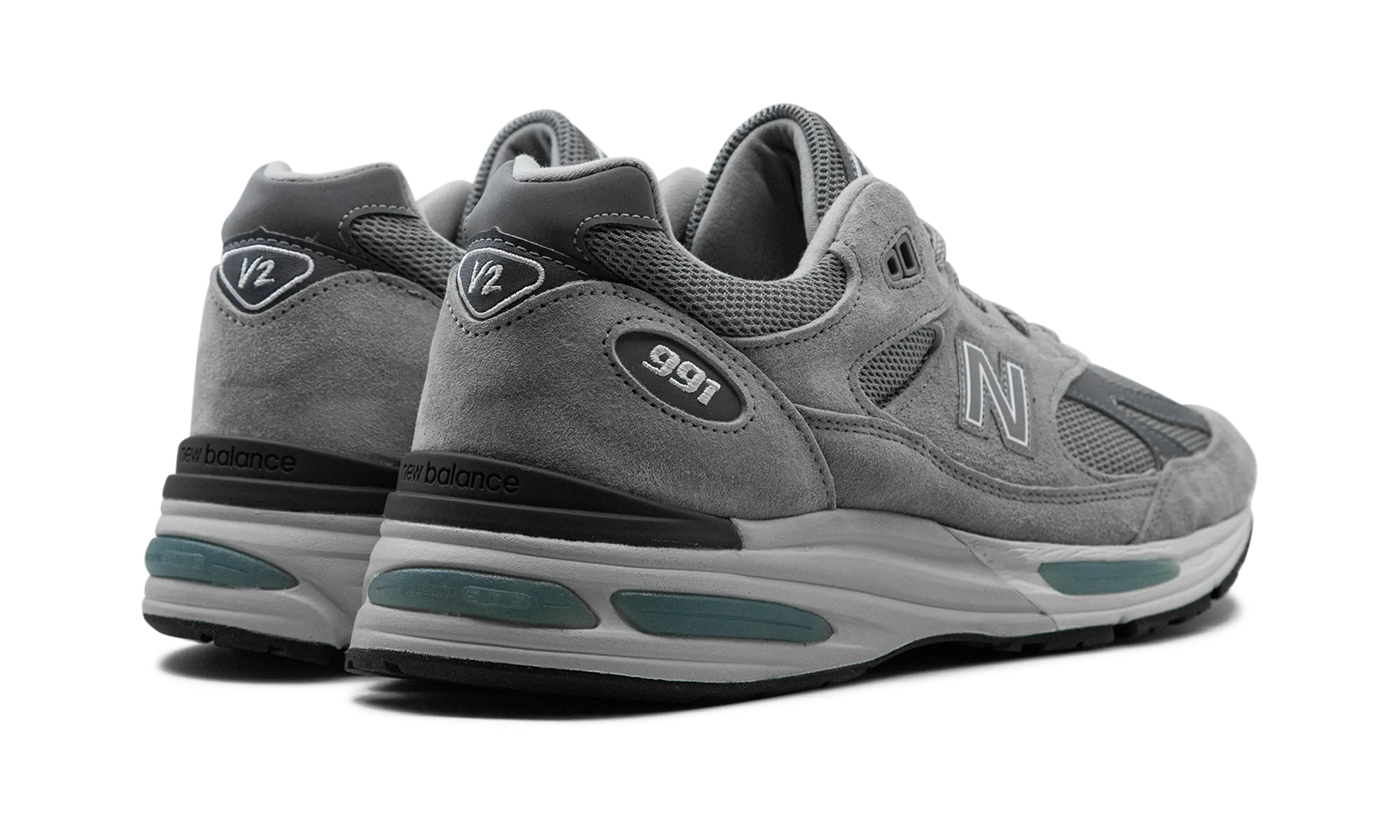 991v2 "Grey" check - design shoes