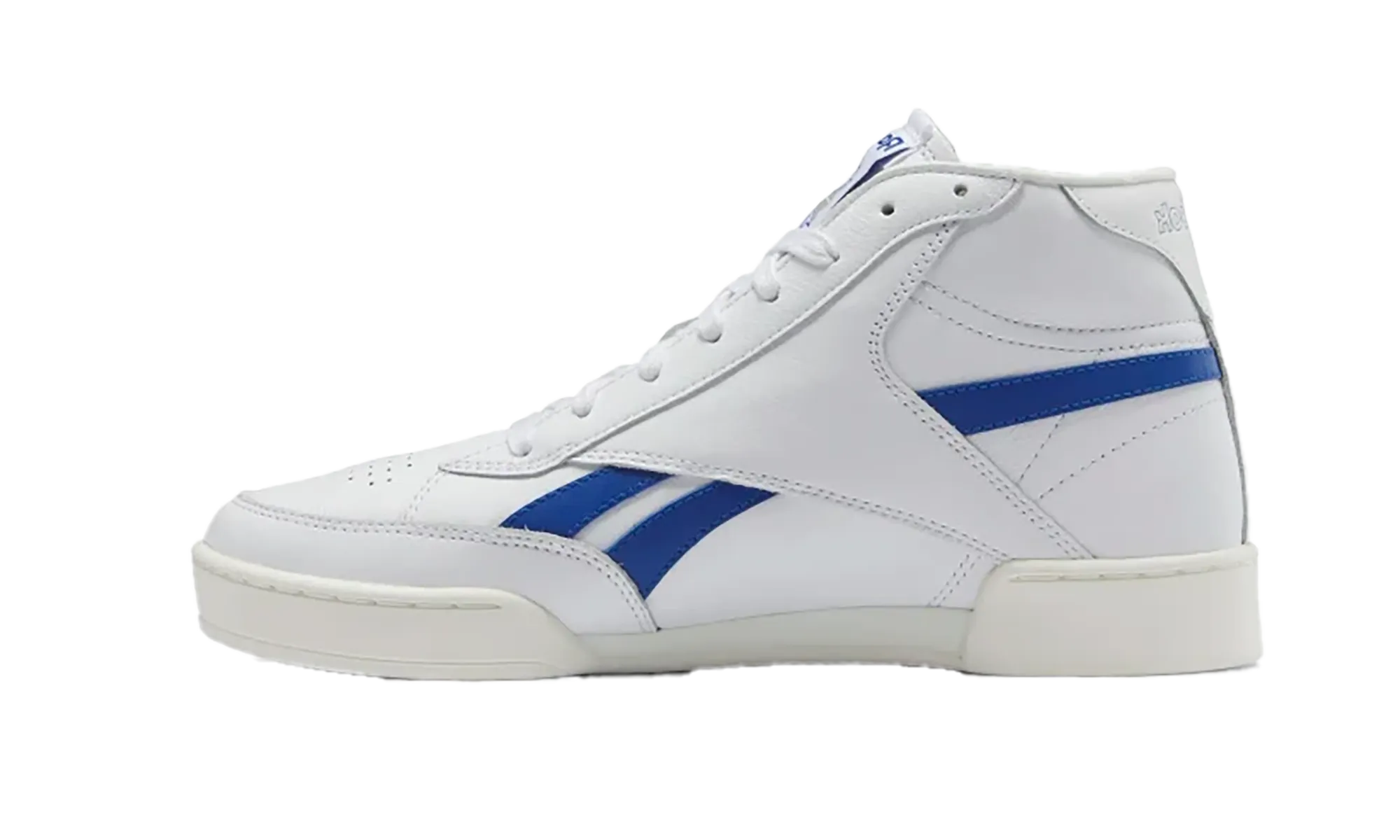 running in a waterfall area shoes Club C Form Hi "White/Blue"