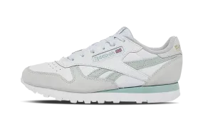 Classic Leather WMNS "White Seaside Grey" muddy shoes portable shoes