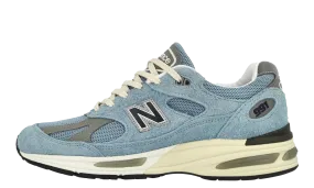 991v2 "Made in UK - Celestial Blue" multi - density sole running shoes with padded collars