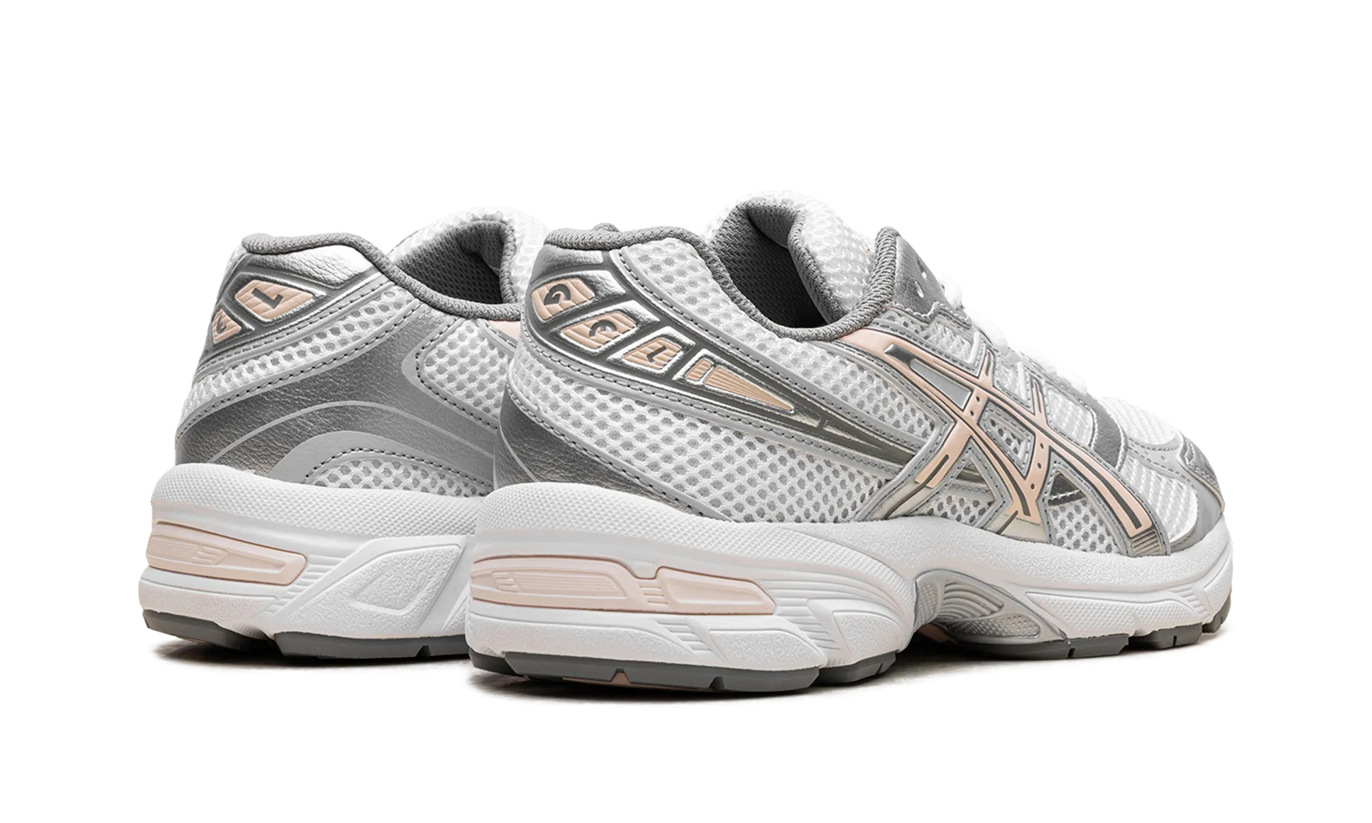 Gel-1130 GS "White Pearl Pink" textured - sole shoes city running shoe area