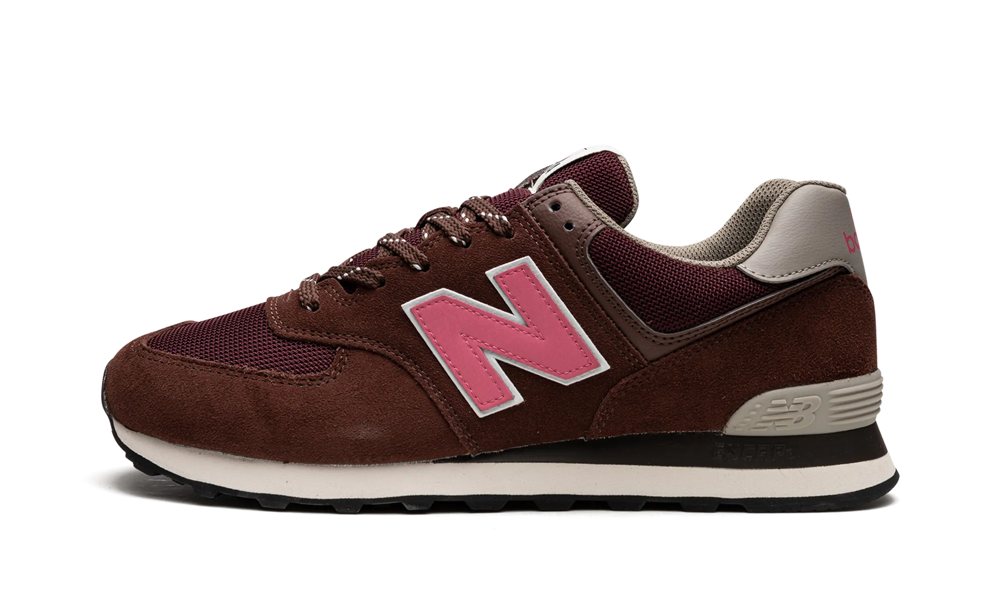 574 "Brown/Pink" mesh - upper shoes