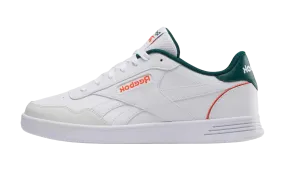 Court Advance "White/Green" ventilated design shoes