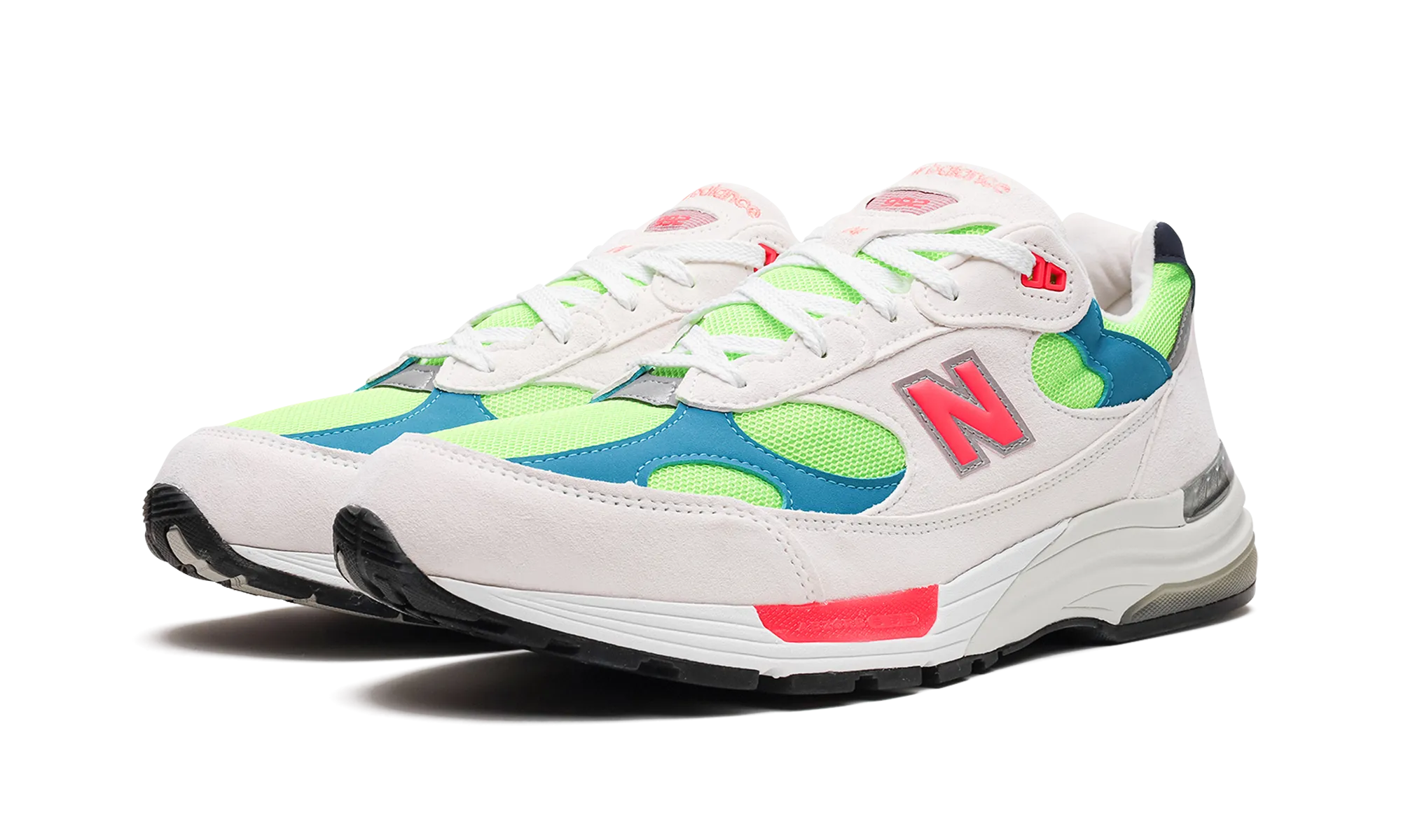 992 "White Neon Cyan" Customizable Fit