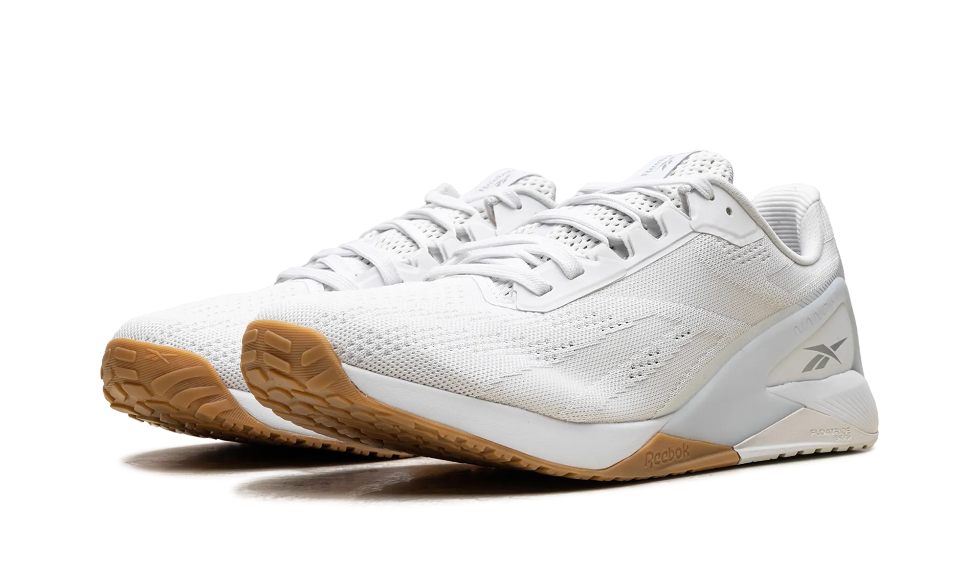 NANO X1 WMNS "WHITE GUM" running in mud shoes