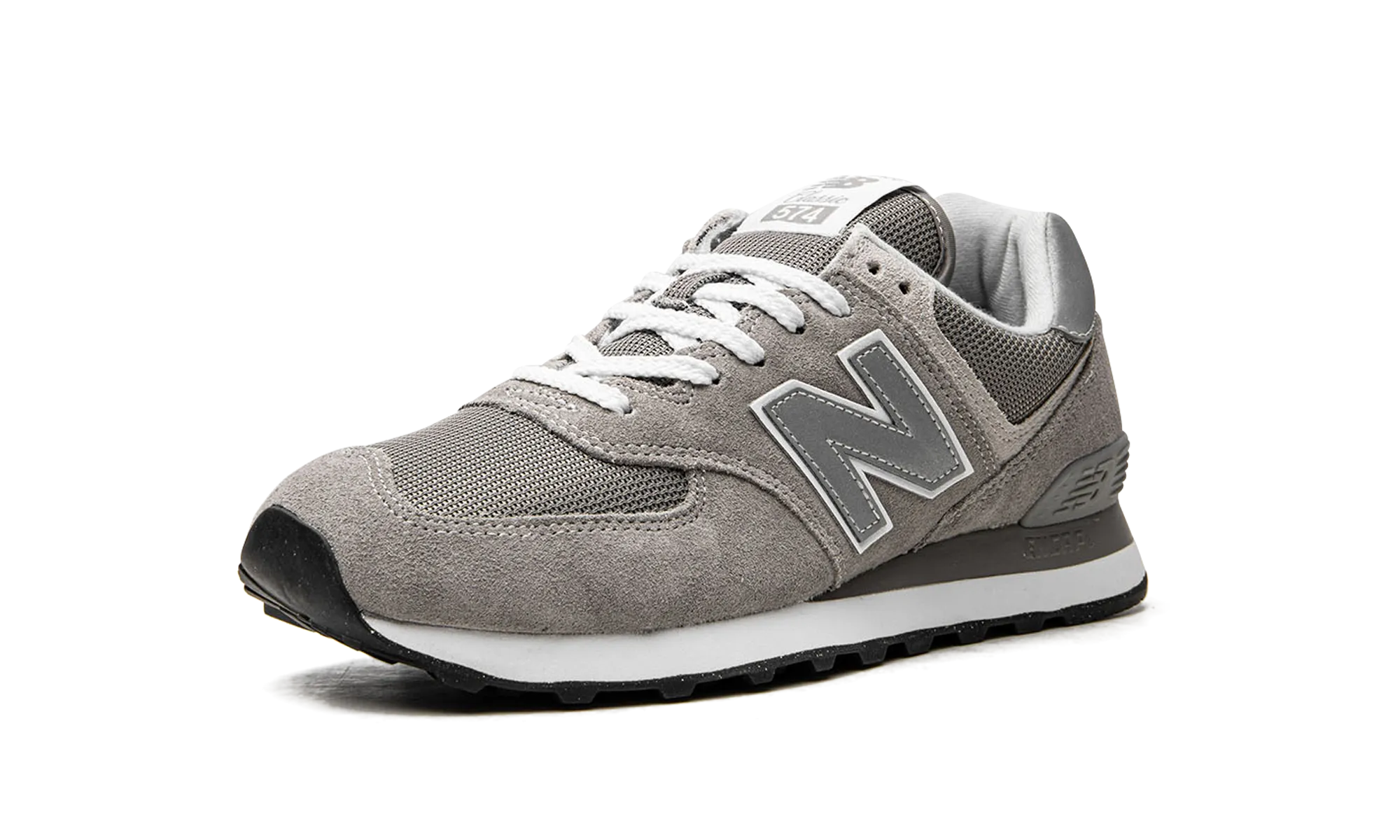 574 "GREY/WHITE/SILVER" waterproof - construction - reliability shoes mesh - upper - material shoes