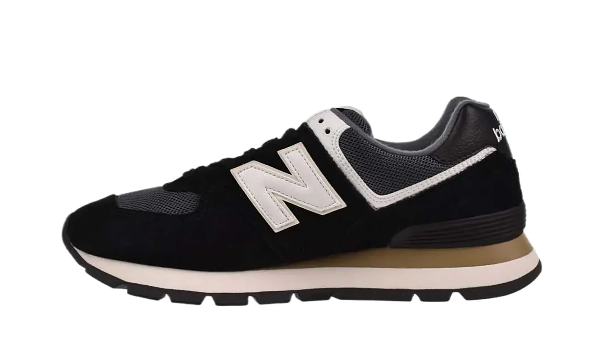 foldable shoes stain - resistant shoe feature 574 "Black/White"