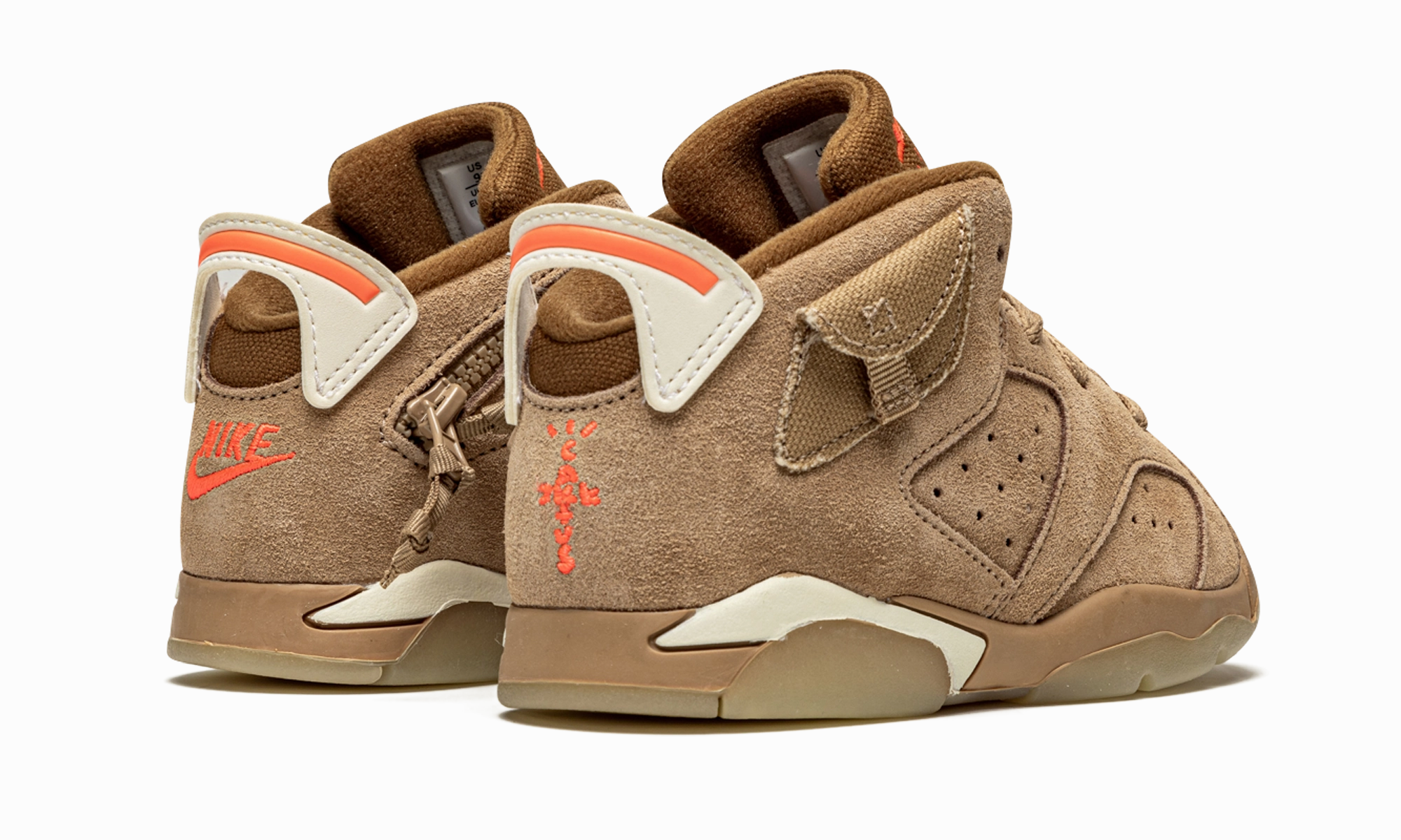 narrow - fit option encourage activity Air Jordan 6 Retro TD "Travis Scott - British Khaki"