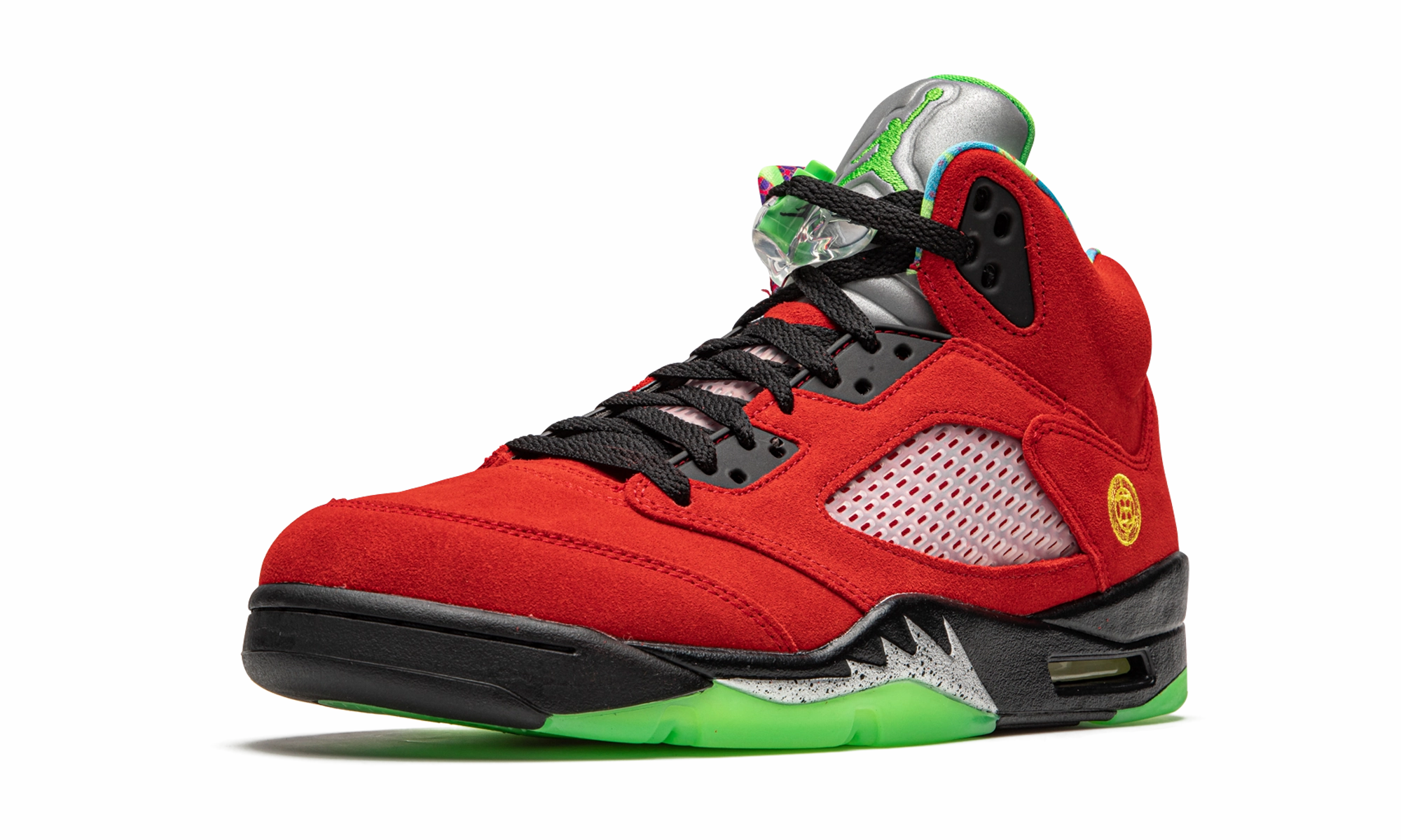 foot - friendly shoes quick - drying - technology shoes Air Jordan 5 Retro "What The"