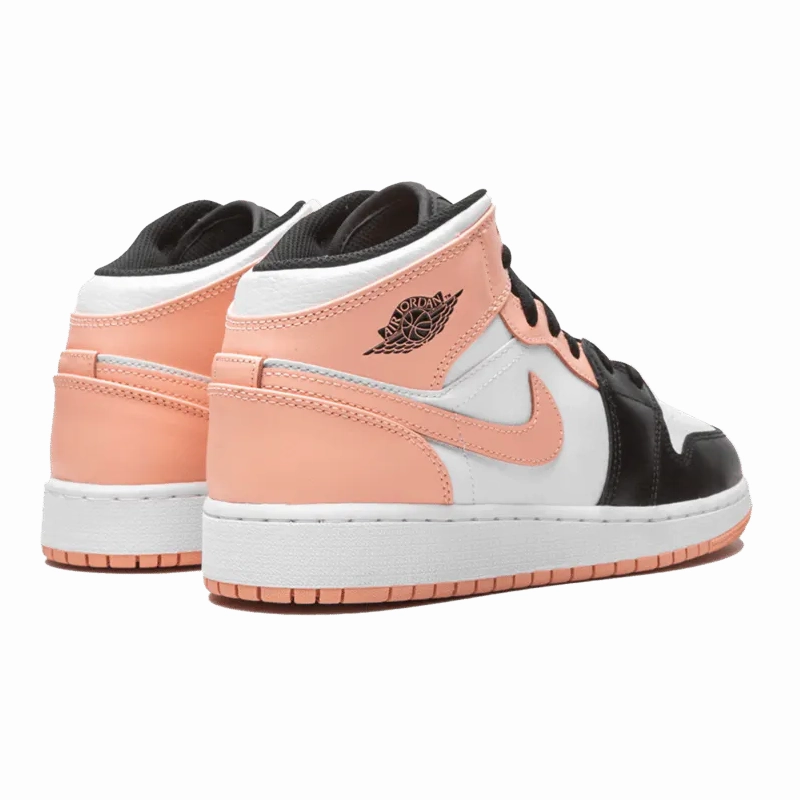 Soft Finish Air Jordan 1 Mid GS Crimson Tint