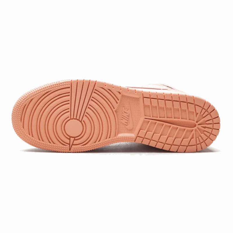 gym - goer Foam Cushion Air Jordan 1 Mid GS Crimson Tint