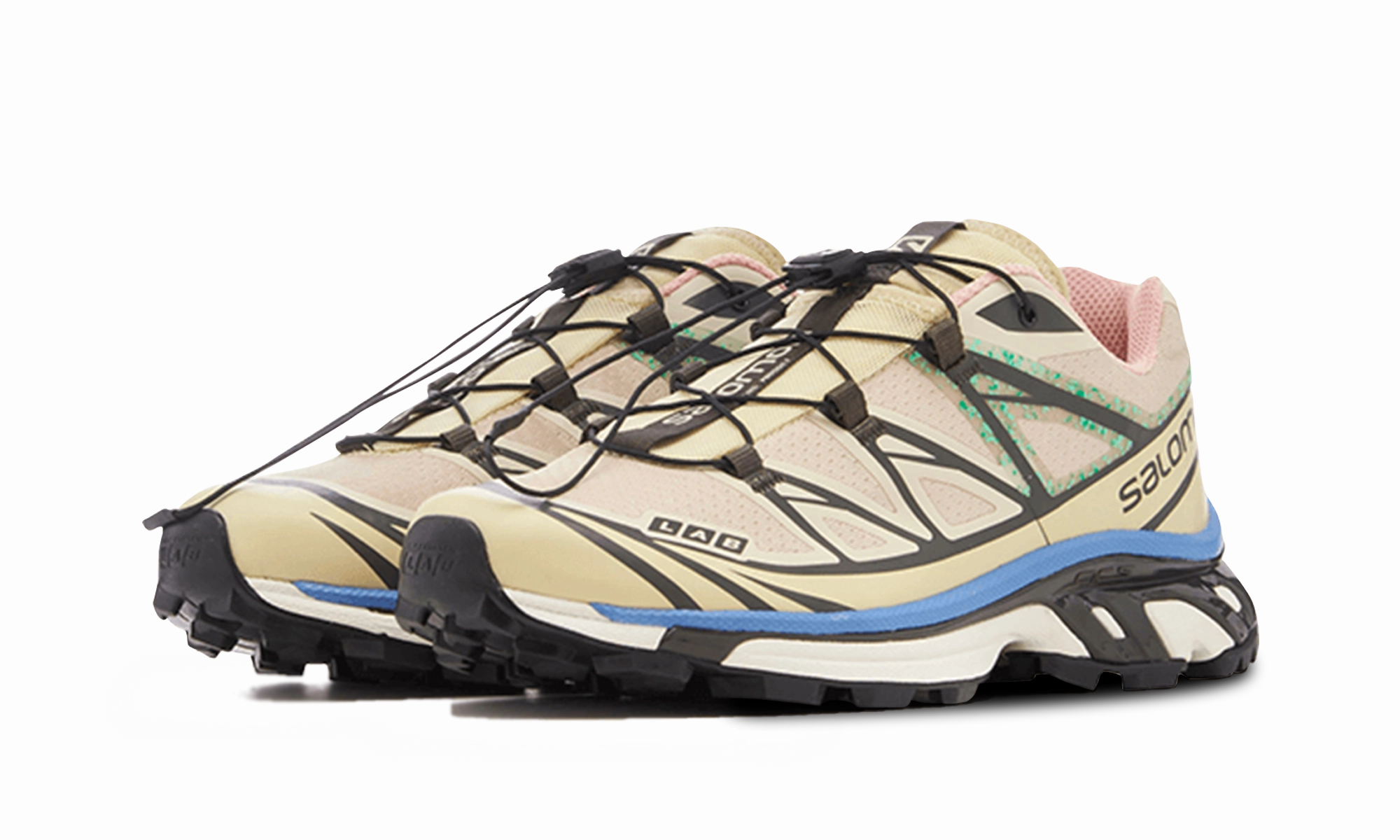 running for joint flexibility Medium fit selection XT-6 Mindful 2 "Moth Vanilla Granada Sky"