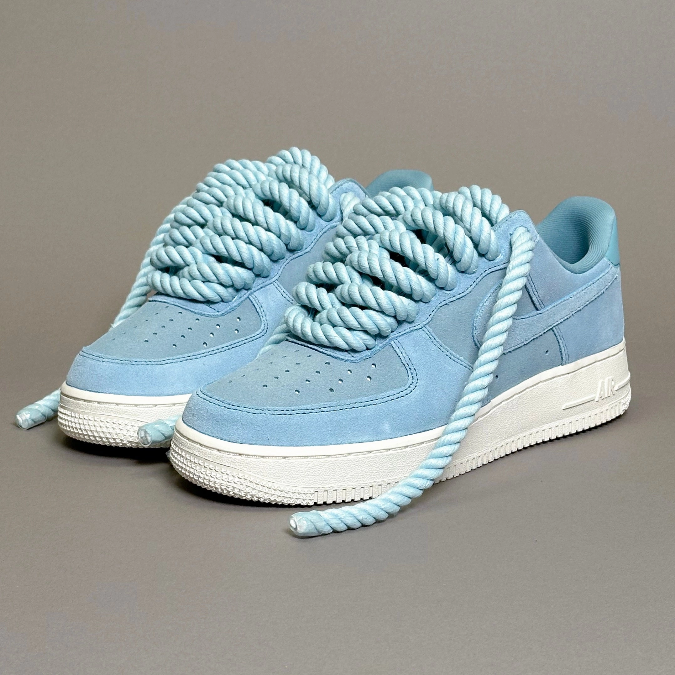 cross - training - shoes premium - quality all - weather shoes Nike Air Force 1 Rope Laces??Triple White