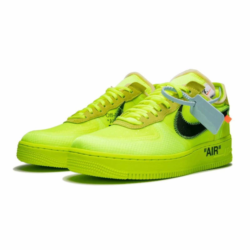 marathon runners' shoes Air Force 1 Low Off-White Volt
