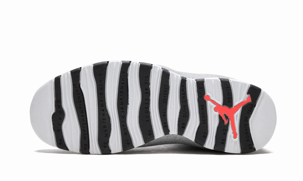 bootie - style design shoes Air Jordan 10 "Light Smoke"