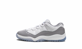 leather running shoes Air Jordan 11 Low PS "Cement Grey"