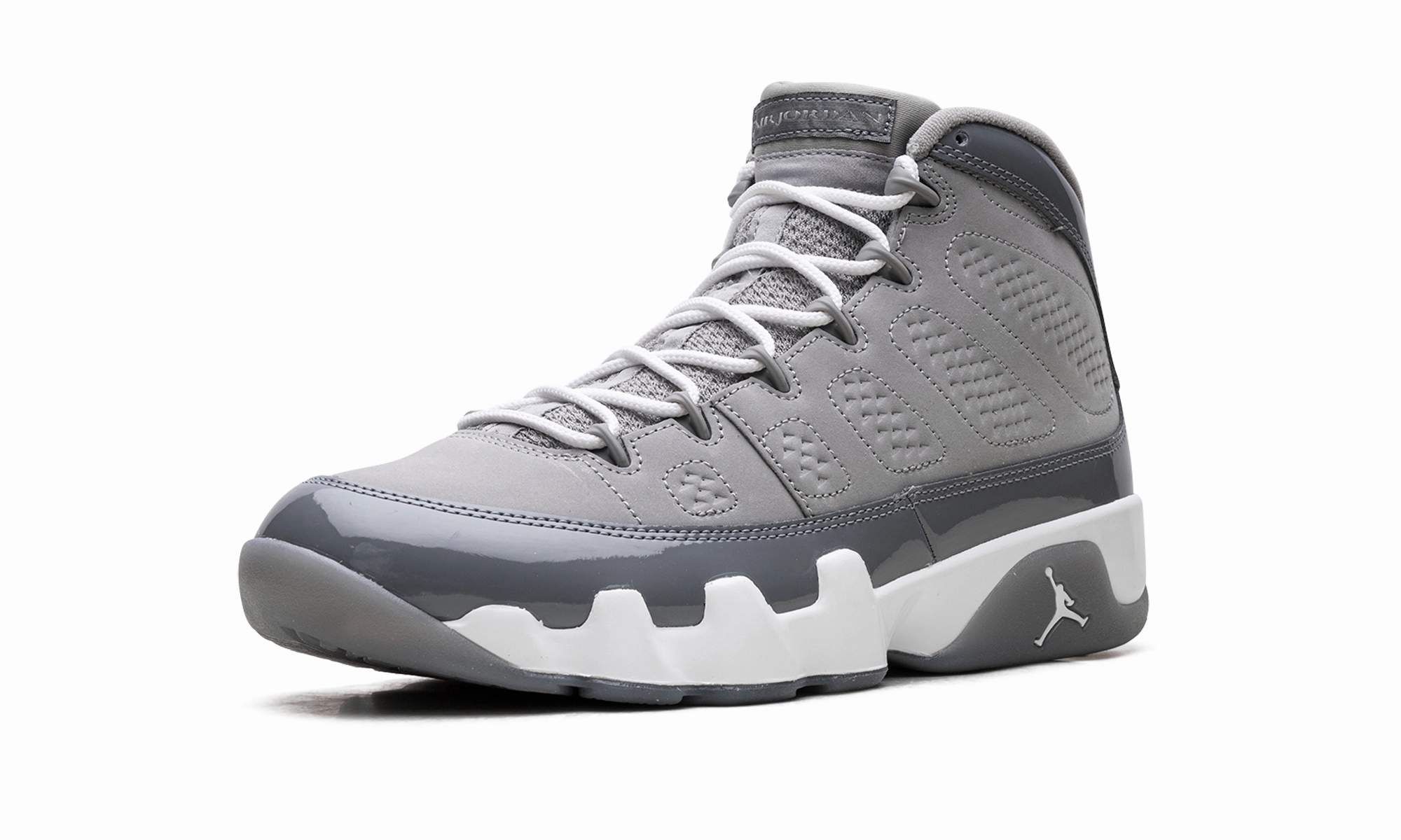 Air Jordan 9 "Cool Grey 2025" anti - fatigue sole