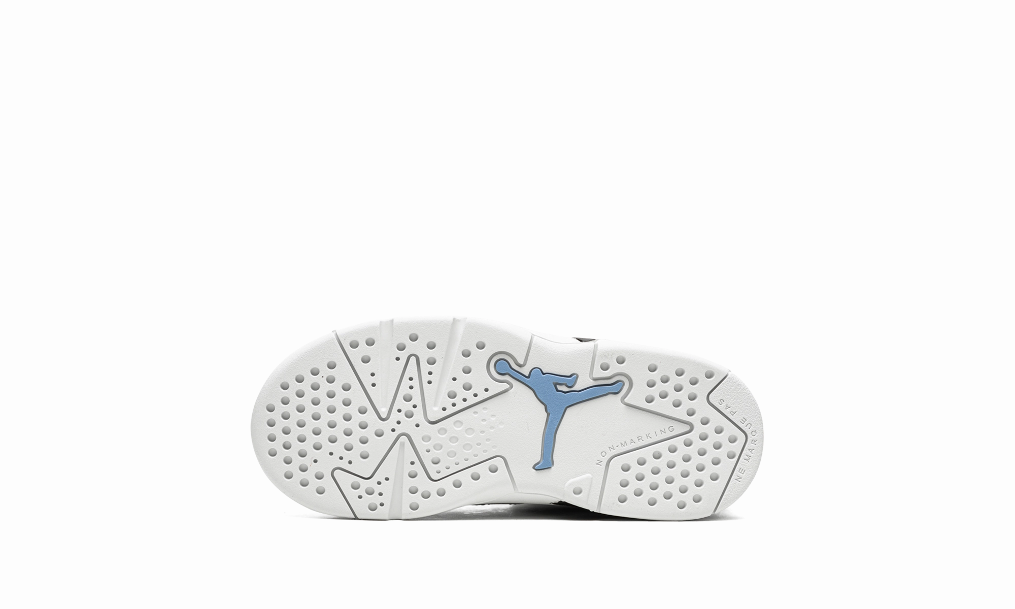 embroidered - finish - design shoes running in hilly terrain shoes Air Jordan 6 Retro TD "UNC"