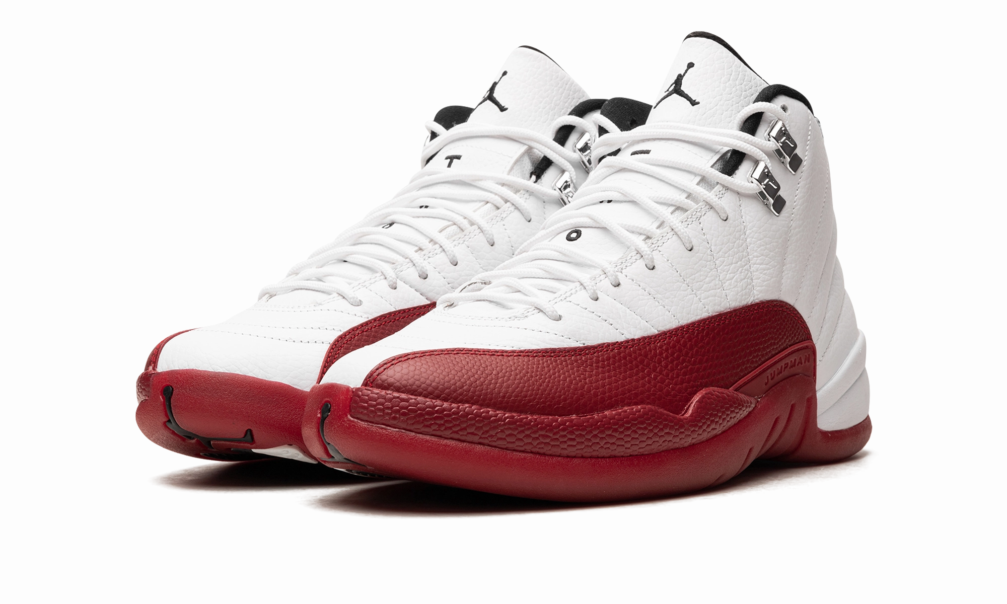 Air Jordan 12 Retro "Cherry (2009)" running in a relay race mid - range quality shoes