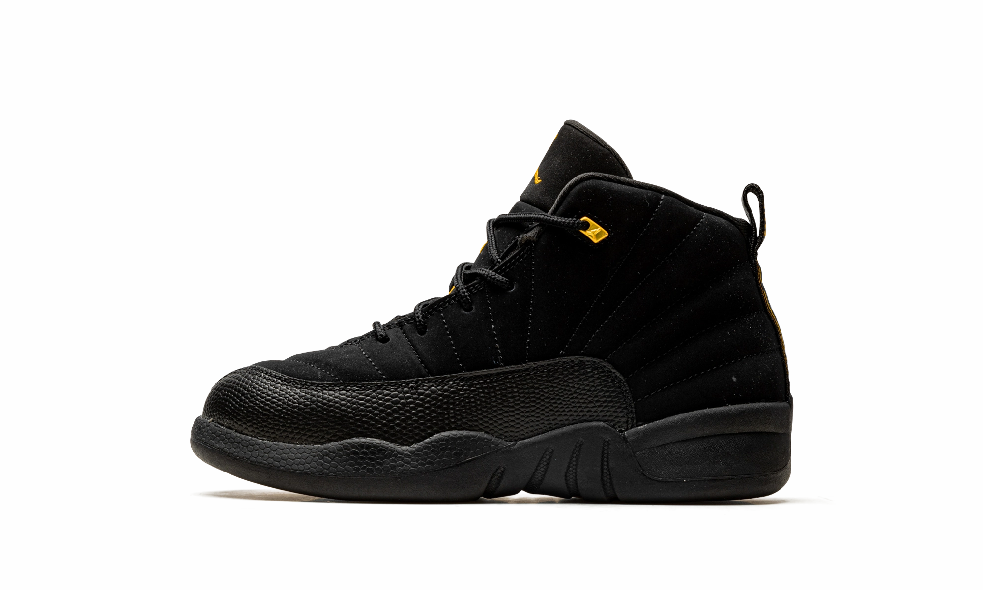 Air Jordan 12 PS "Black Taxi" torsion - resistant running shoes heel cup