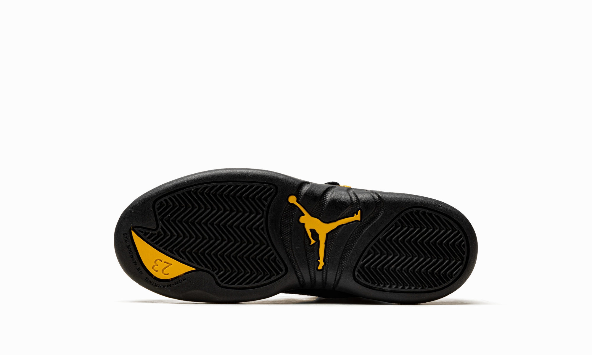 Air Jordan 12 PS "Black Taxi" low - heel shoes running speed improvement