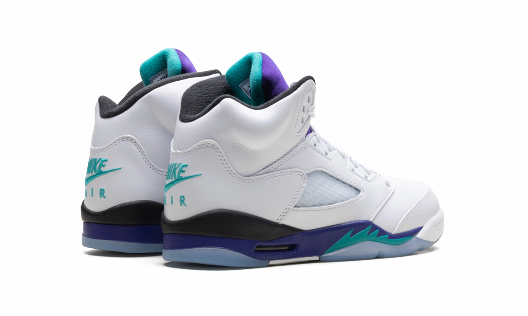 Air Jordan 5 Retro GS "Grape" Soft - Touch running on soft surface